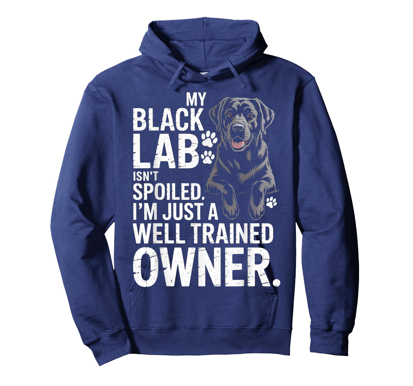 My Black Lab Isn't Spoiled - Labrador Lover Dog Owner T-Shirt