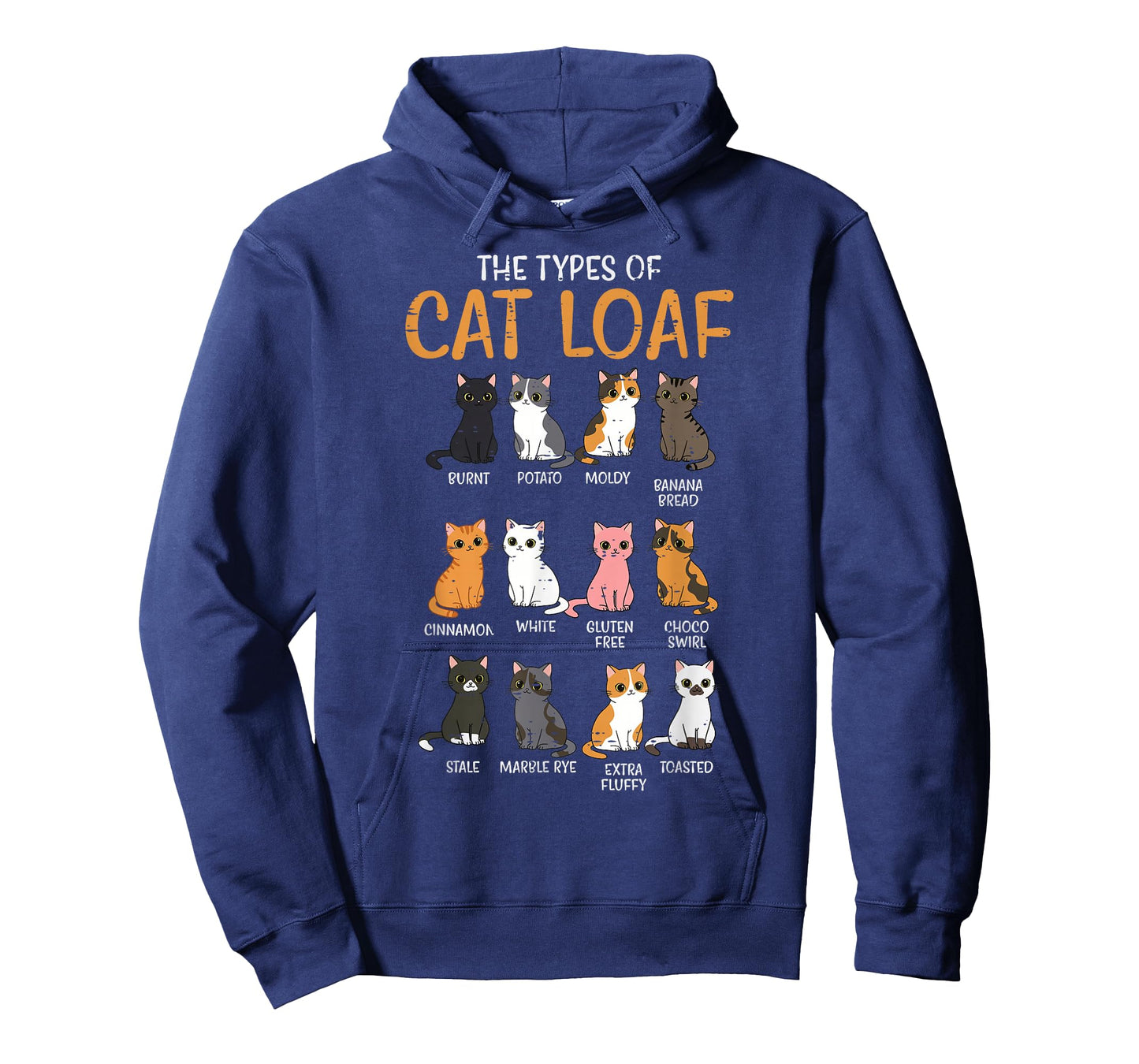 Types of Cats Kawaii Kitten Cat Women Girls Kids Men T-Shirt