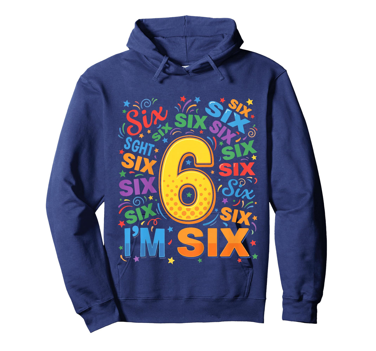 Kids 6th Birthday Shirt Boy 6yr Six 6 Year Old Girls Kids T-Shirt
