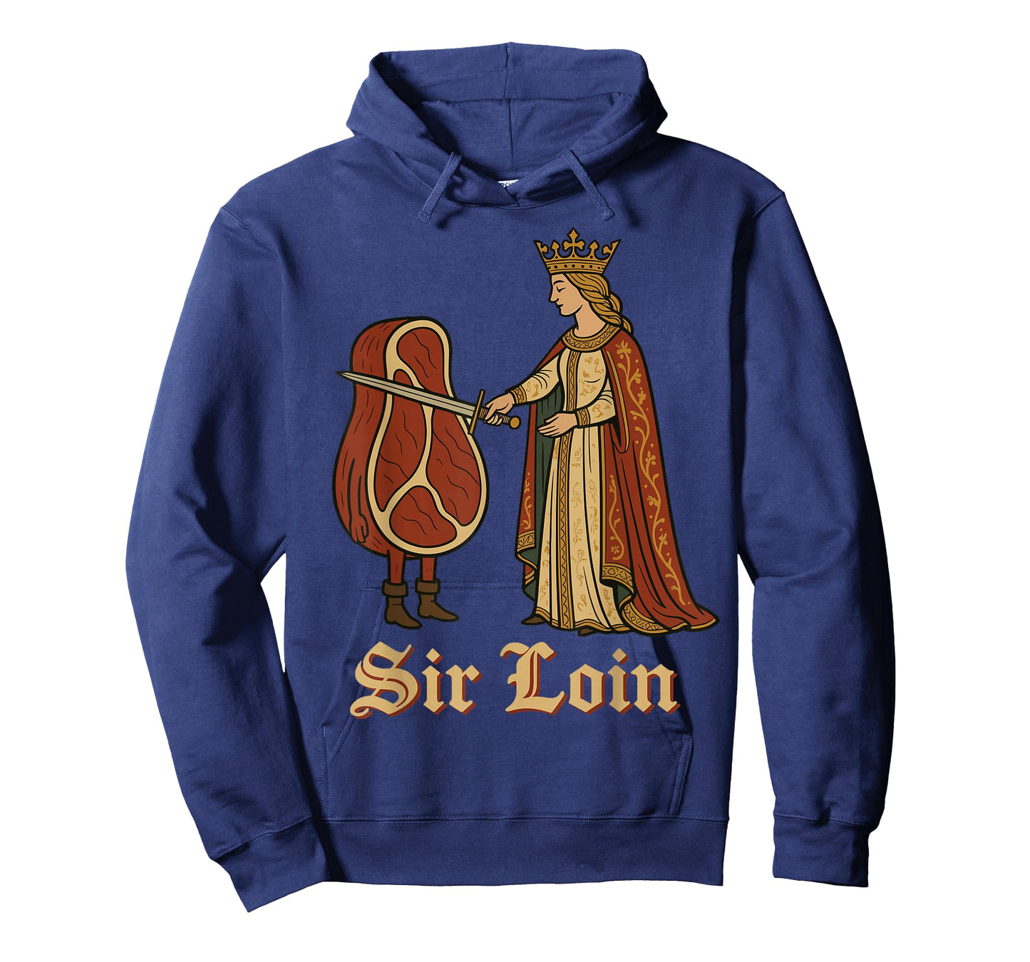 Sir Loin Knight Funny Medieval Meat Pun Steak Lover T-Shirt
