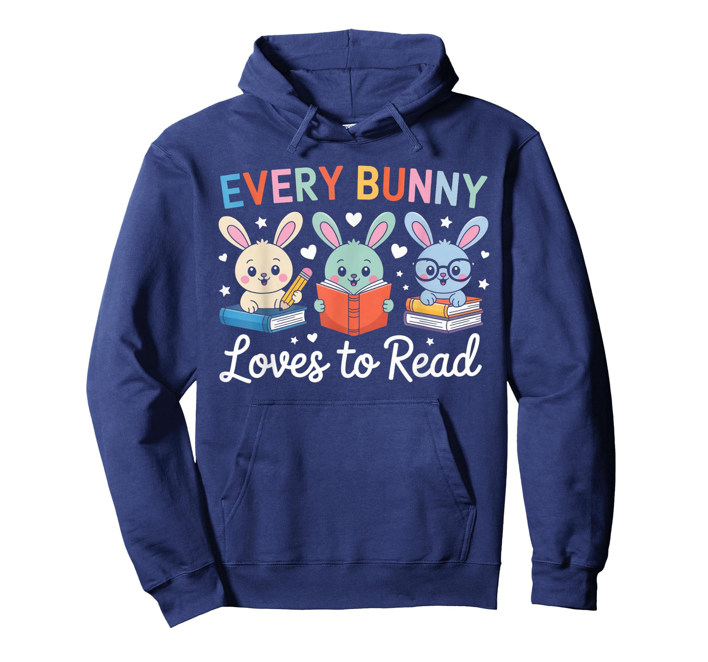 Every Bunny Loves to Read Cute Easter Book Lover Women Girls T-Shirt