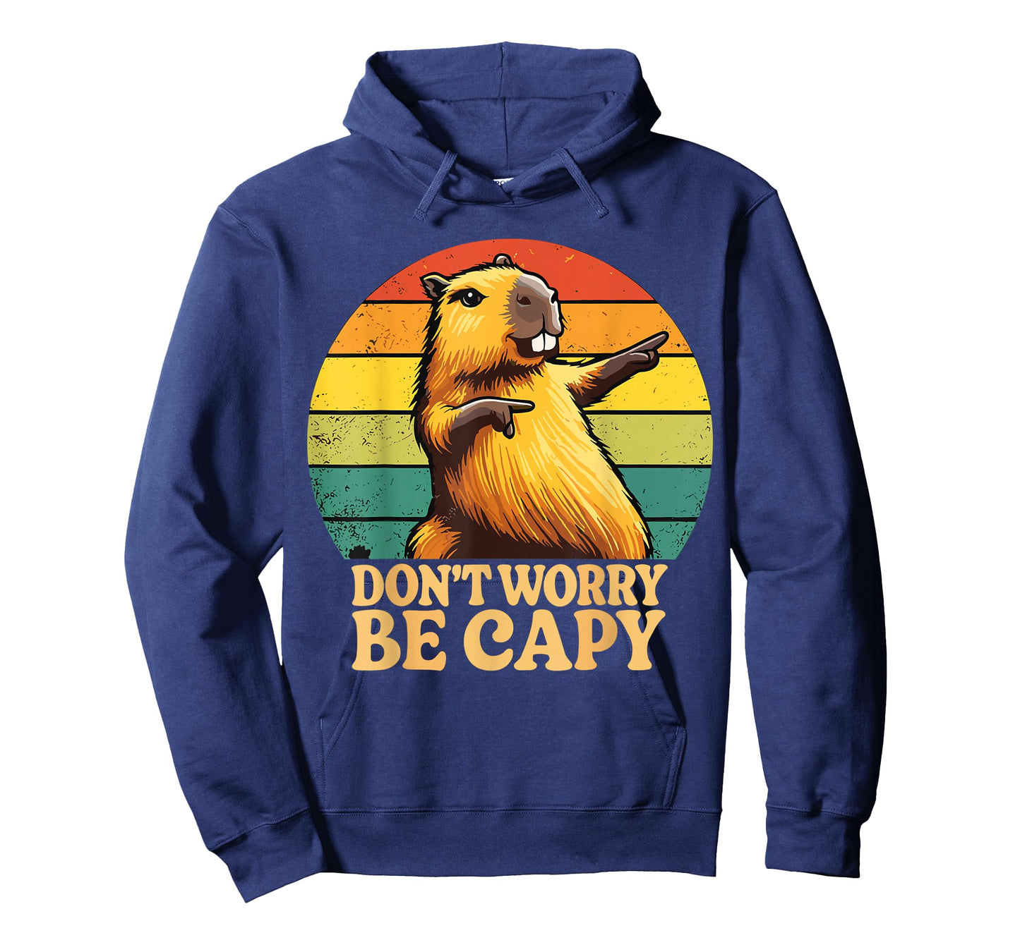 Funny Retro Capybara Animal Be Capy Unisex T-Shirt