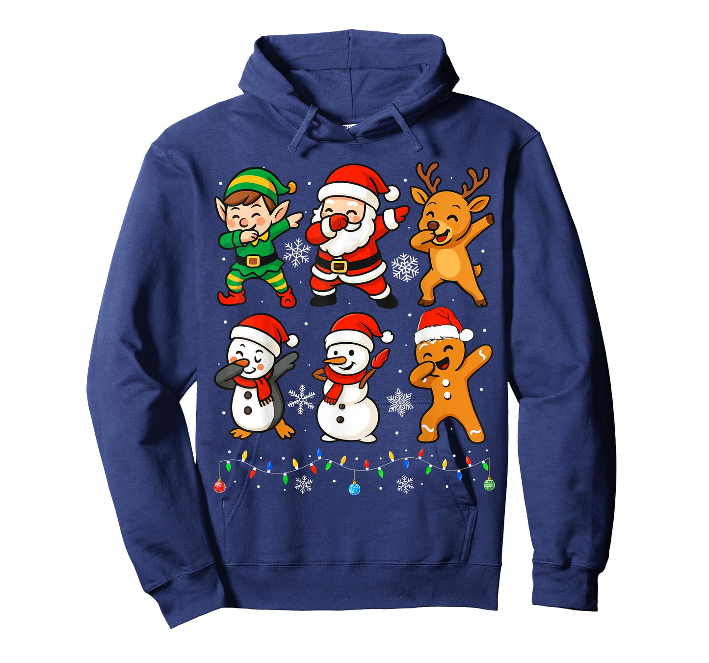Dabbing Santa Christmas Elf Friends Xmas Girl Boys Christmas T-Shirt