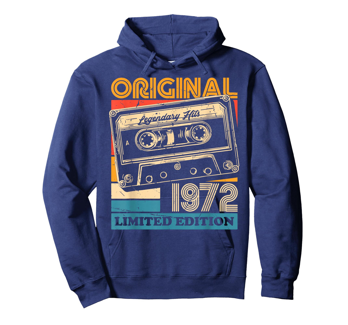 53th Birthday Retro Vintage 1972 Men Women T-Shirt