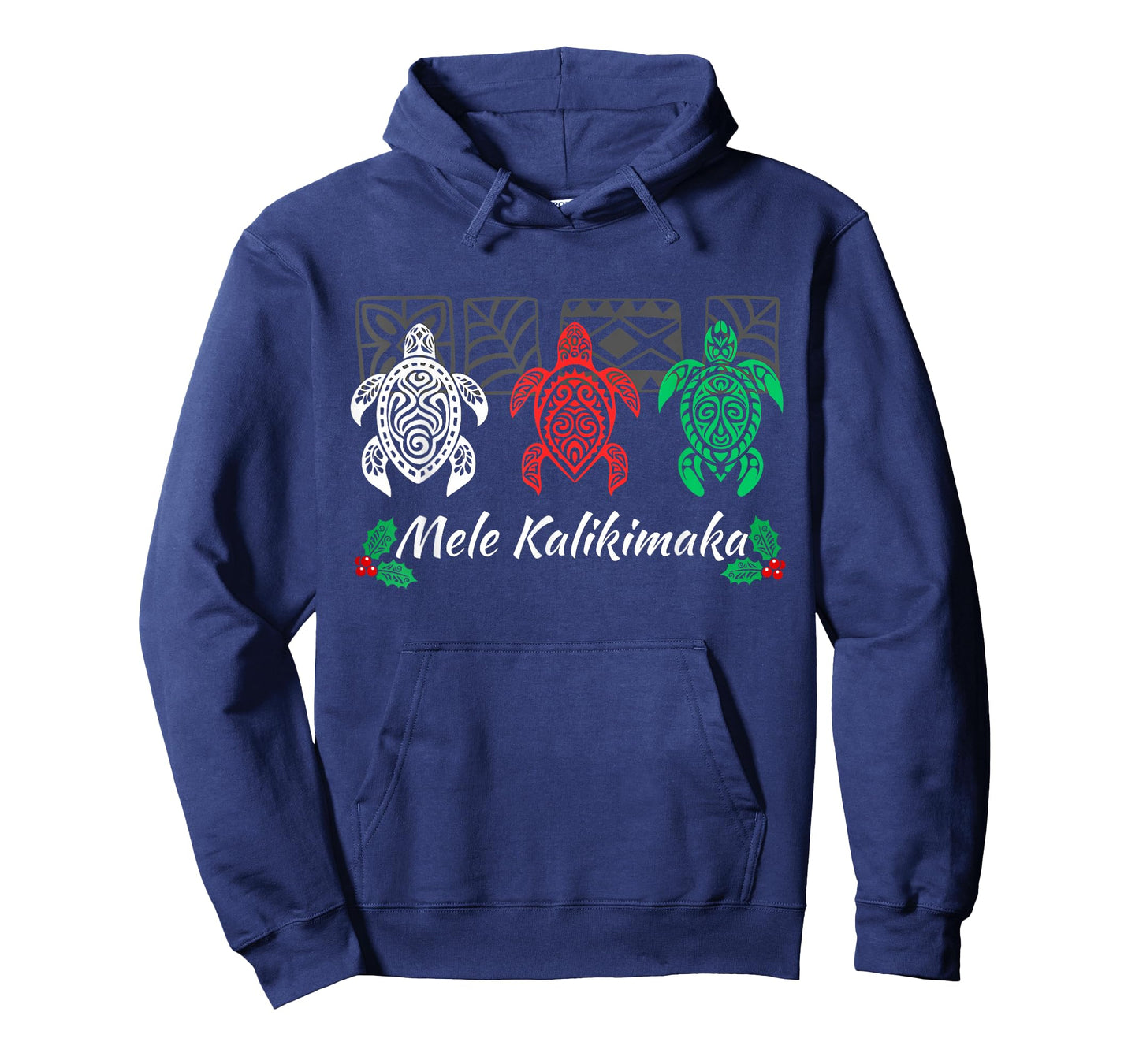 Mele Kalikimaka Hawaiian Family Christmas Hawaii Sea Turtles T-Shirt