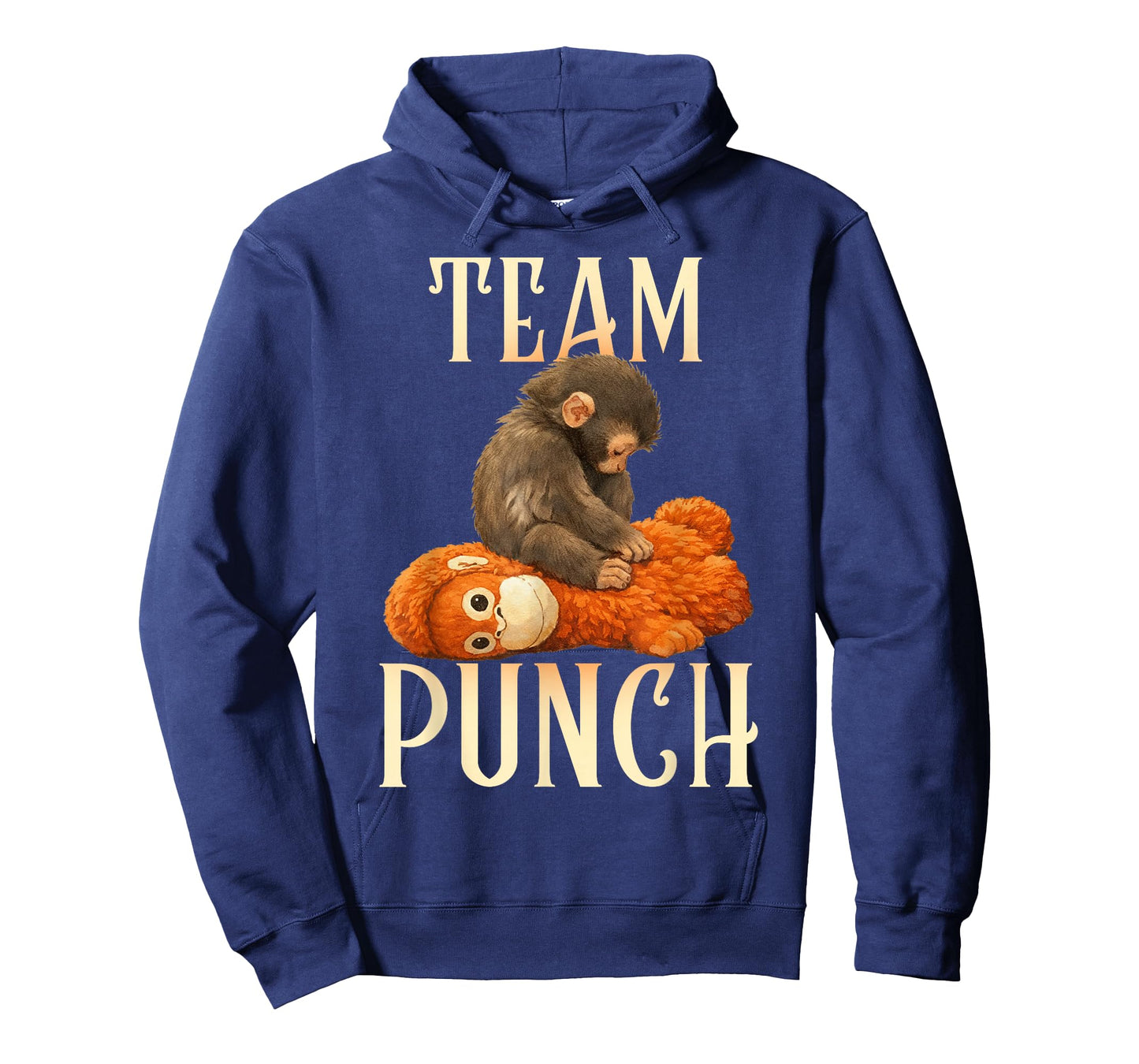 Cute Baby Monkey Punch Team Punch T-Shirt