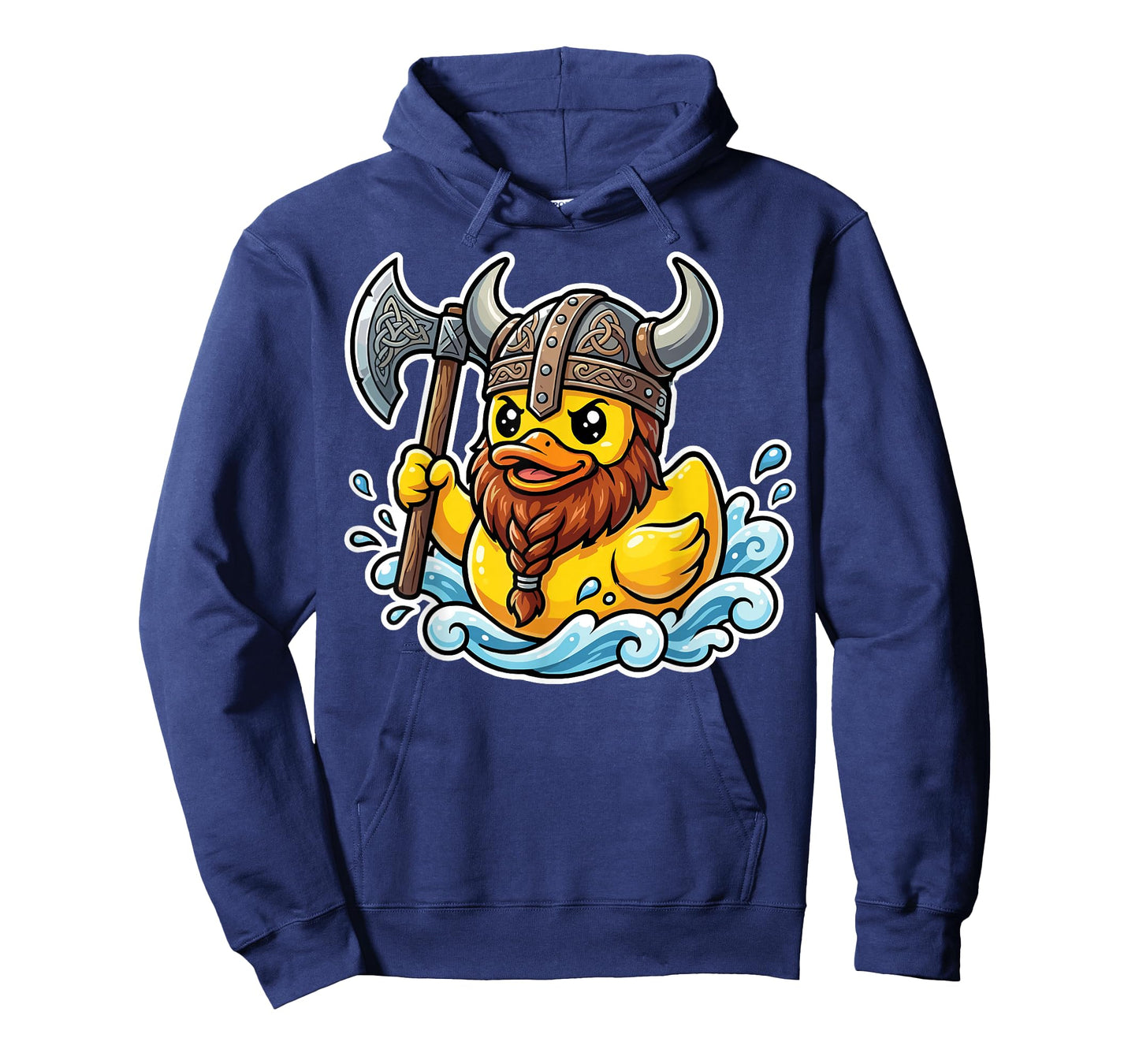 Norse Rubber Duck Viking Warrior Cute Funny Duckling Lover T-Shirt