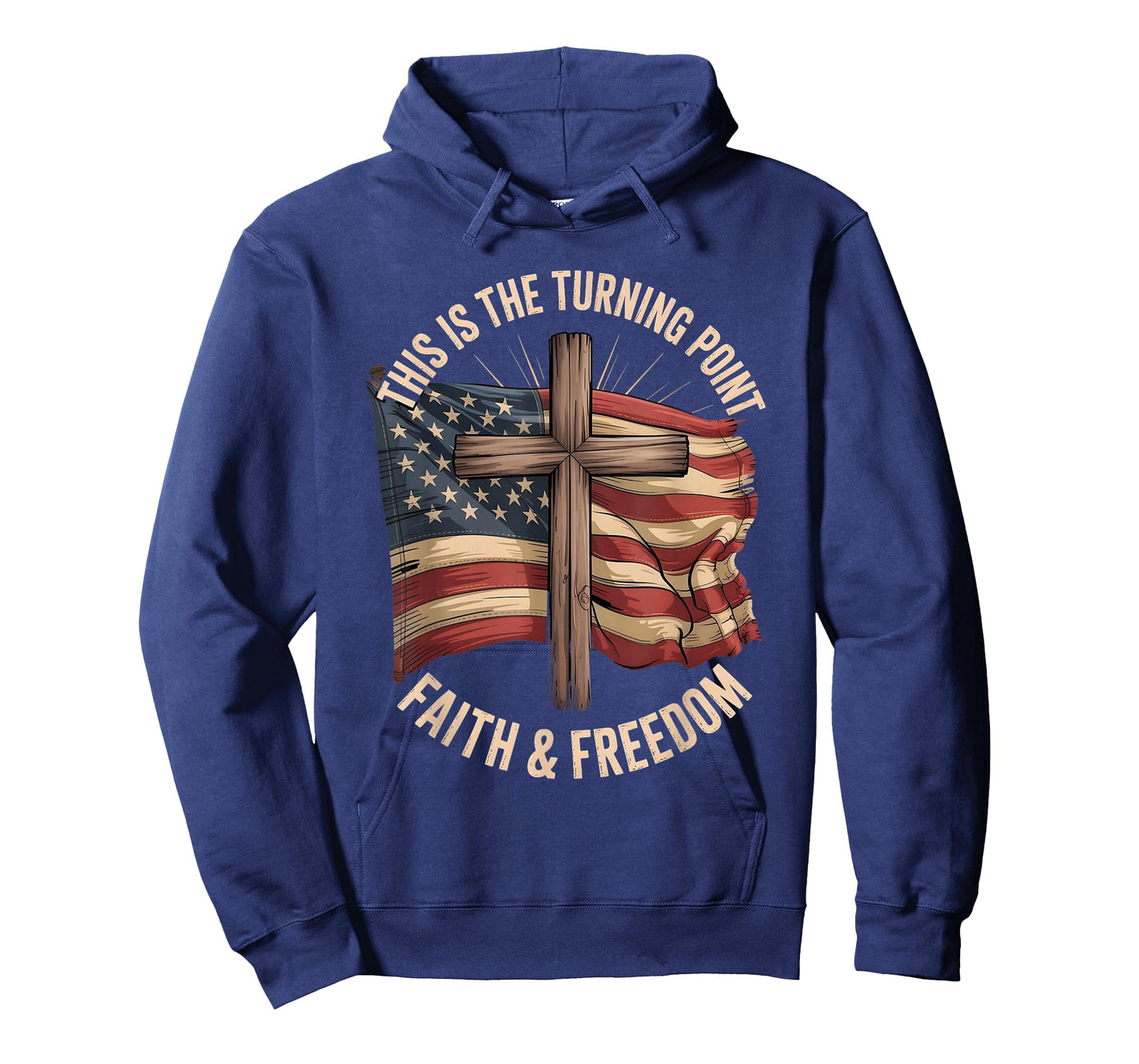 This is The Turning Point Patriotic Faith USA T-Shirt