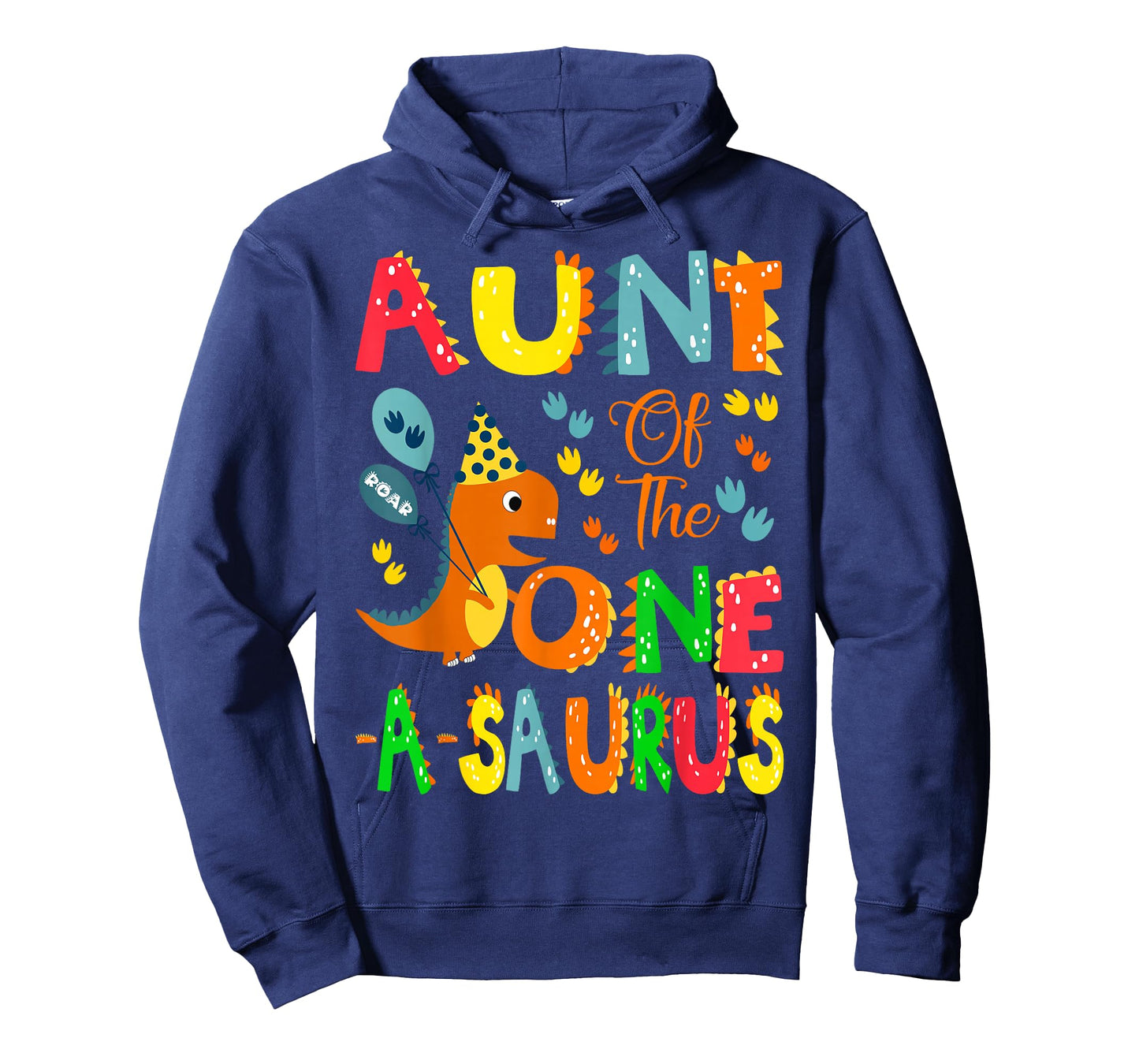 Aunt of The One-A-Saurus 1st Birthday Boy Dinosaur Lover T-Shirt