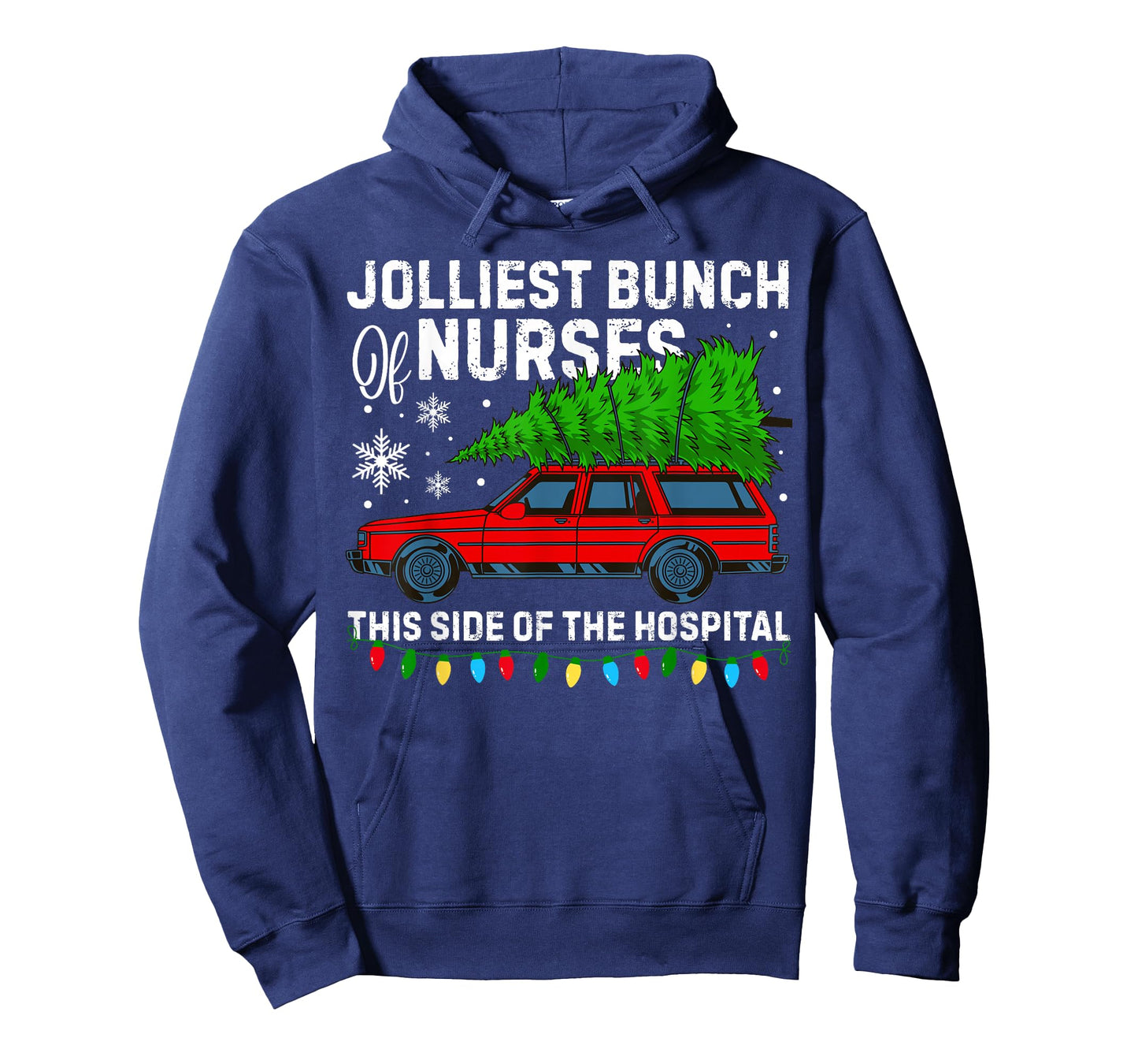 Jolliest Bunch of Nurses This Side of The Hospital Christmas T-Shirt