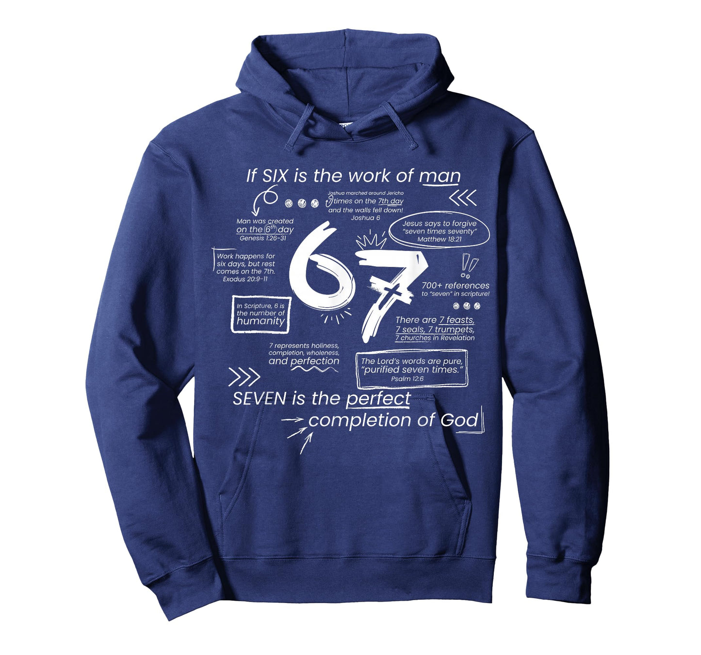 The Perfect Completion of God 67 Meme Christian Bible T-Shirt