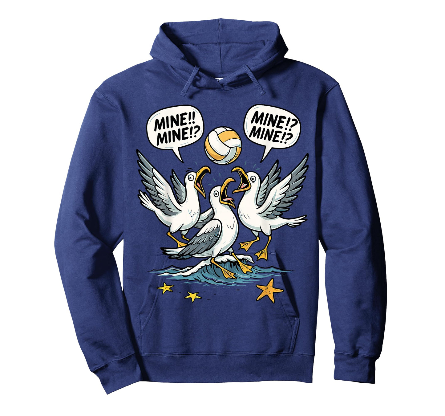 Volleyball Costume for Girls Women, Volleyball Seagull Mine T-Shirt