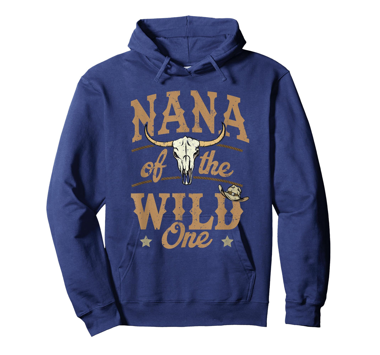 Nana of The Wild One Cowboy Western Rodeo Party Matching T-Shirt