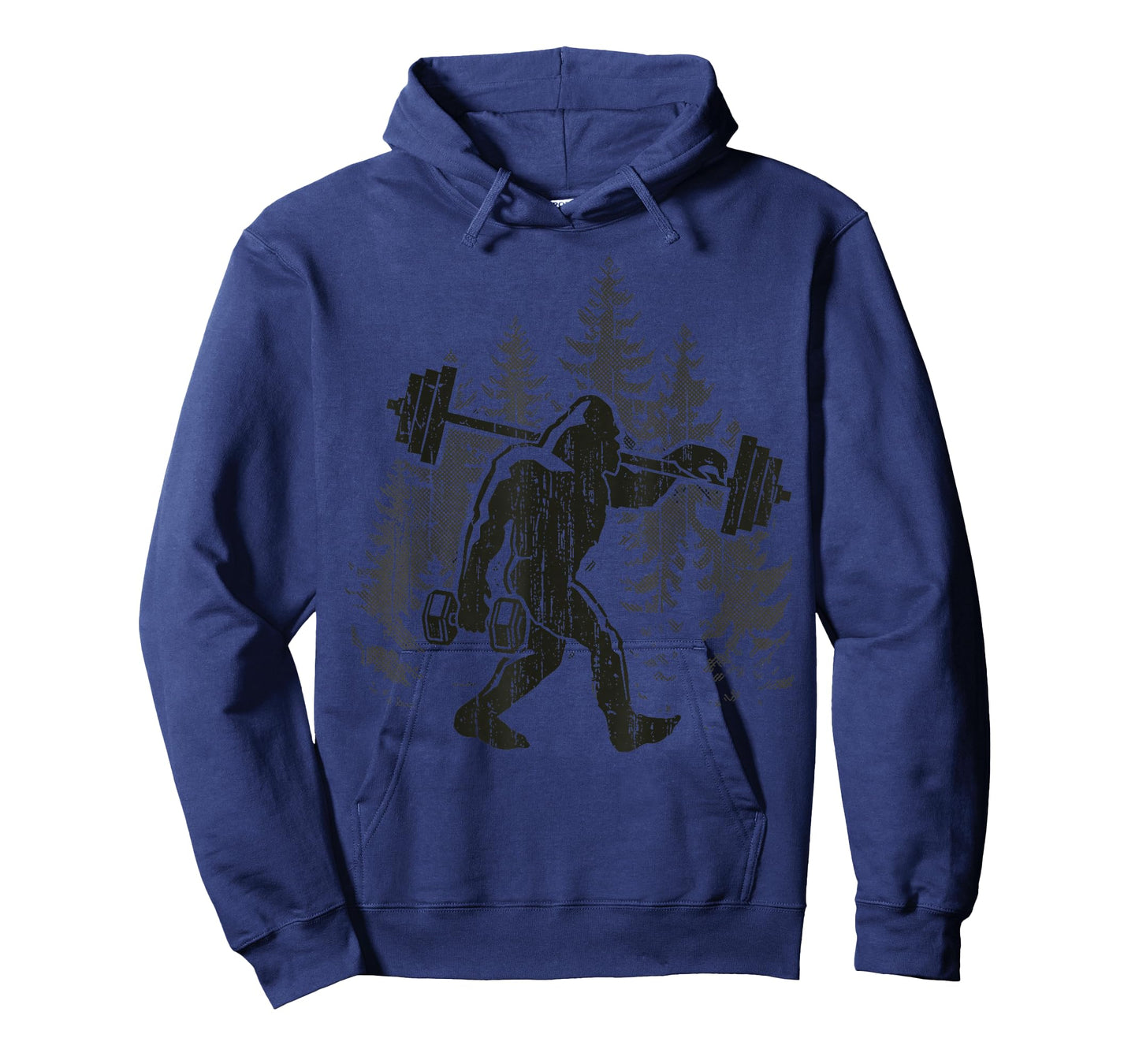 Bigfoot Gym Workout Fitness Forest Men Women T-Shirt