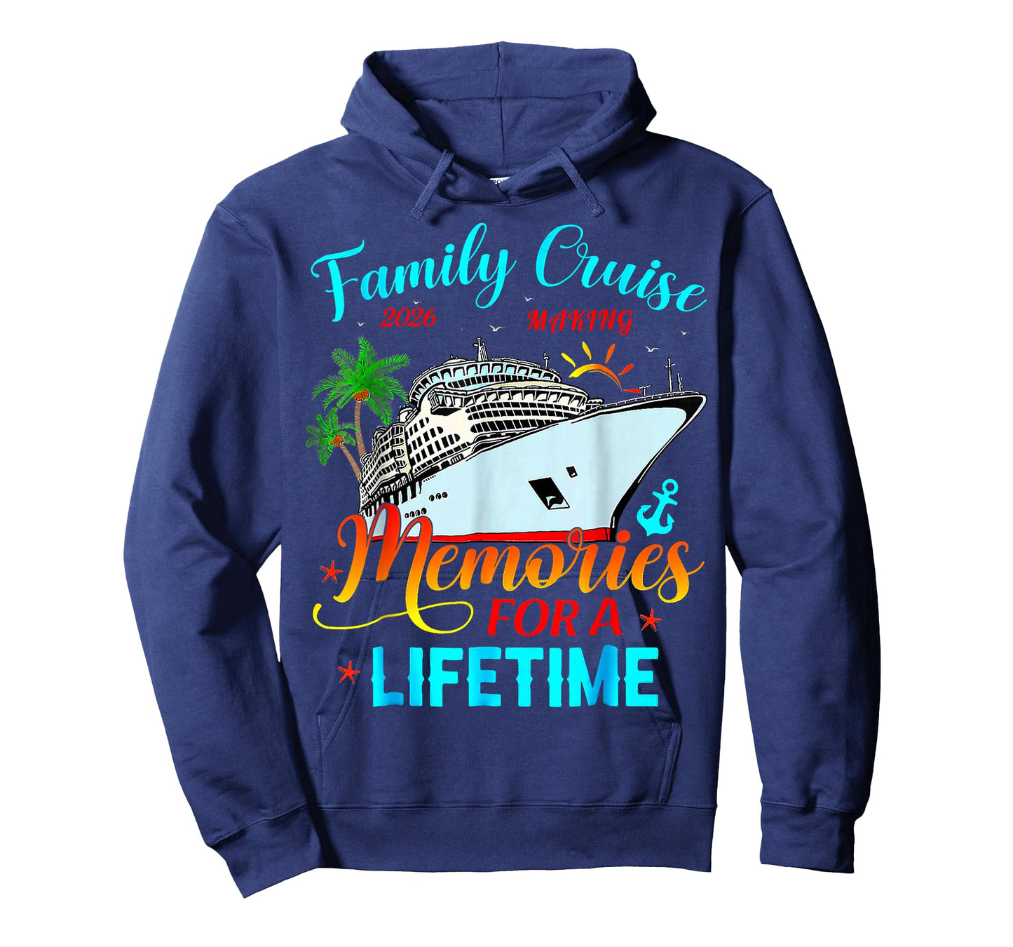Family Cruise 2026 Making Memories for A Lifetime Beach T-Shirt