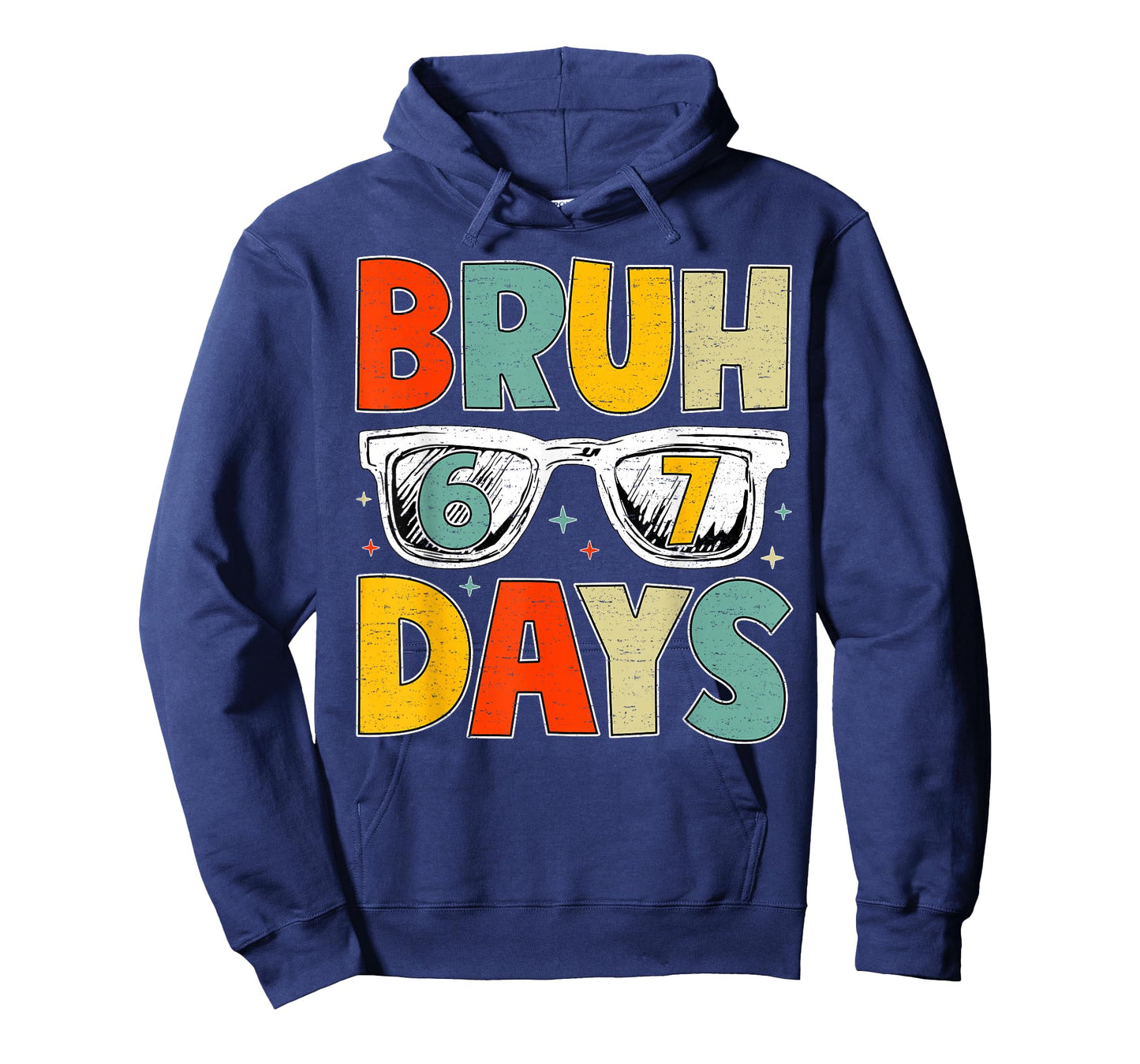 Bruh 67 Days of School Sunglasses 67th Day of School Kid Boy T-Shirt