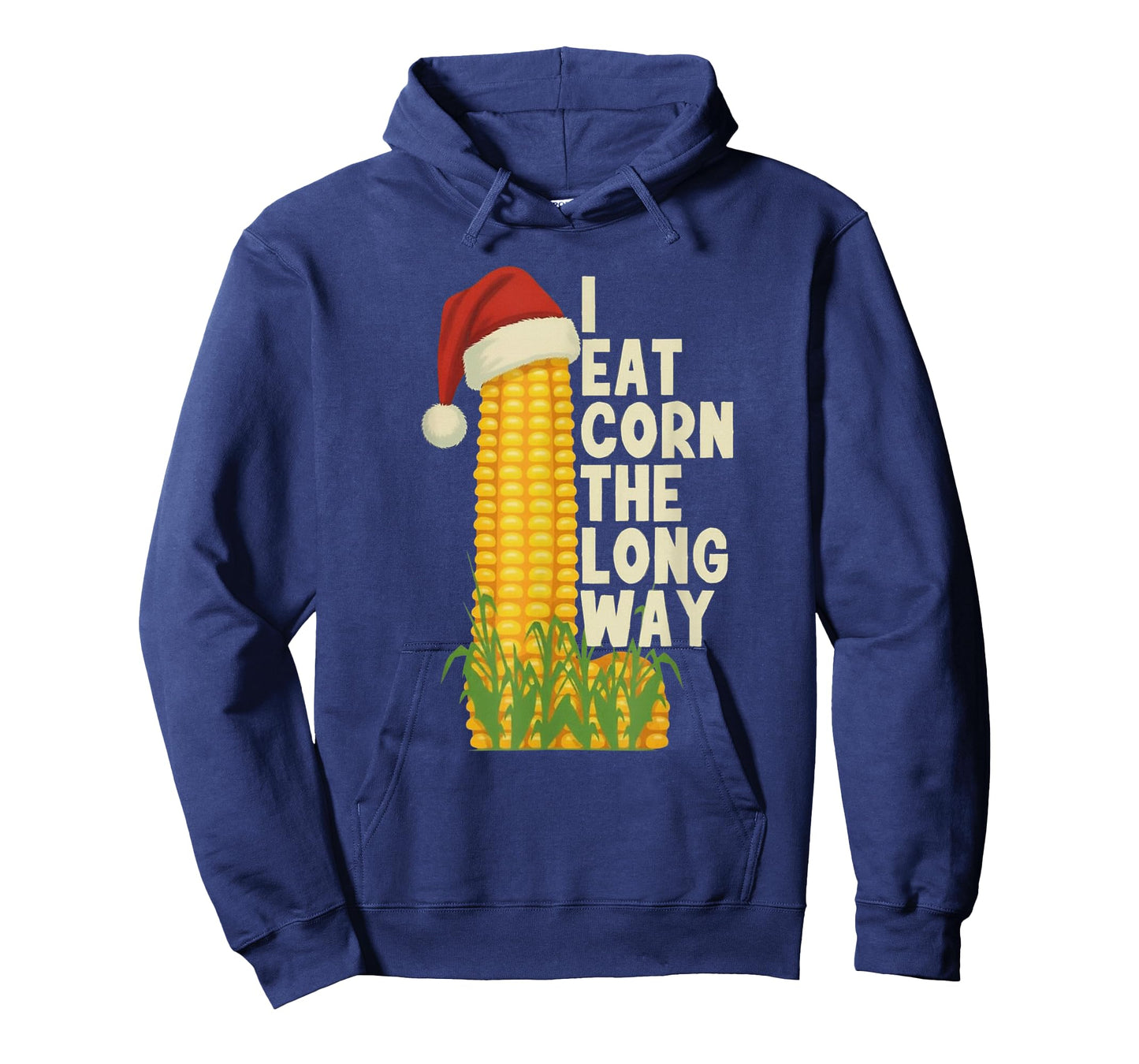 I Eat Corn The Long Way Funny Christmas T-Shirt