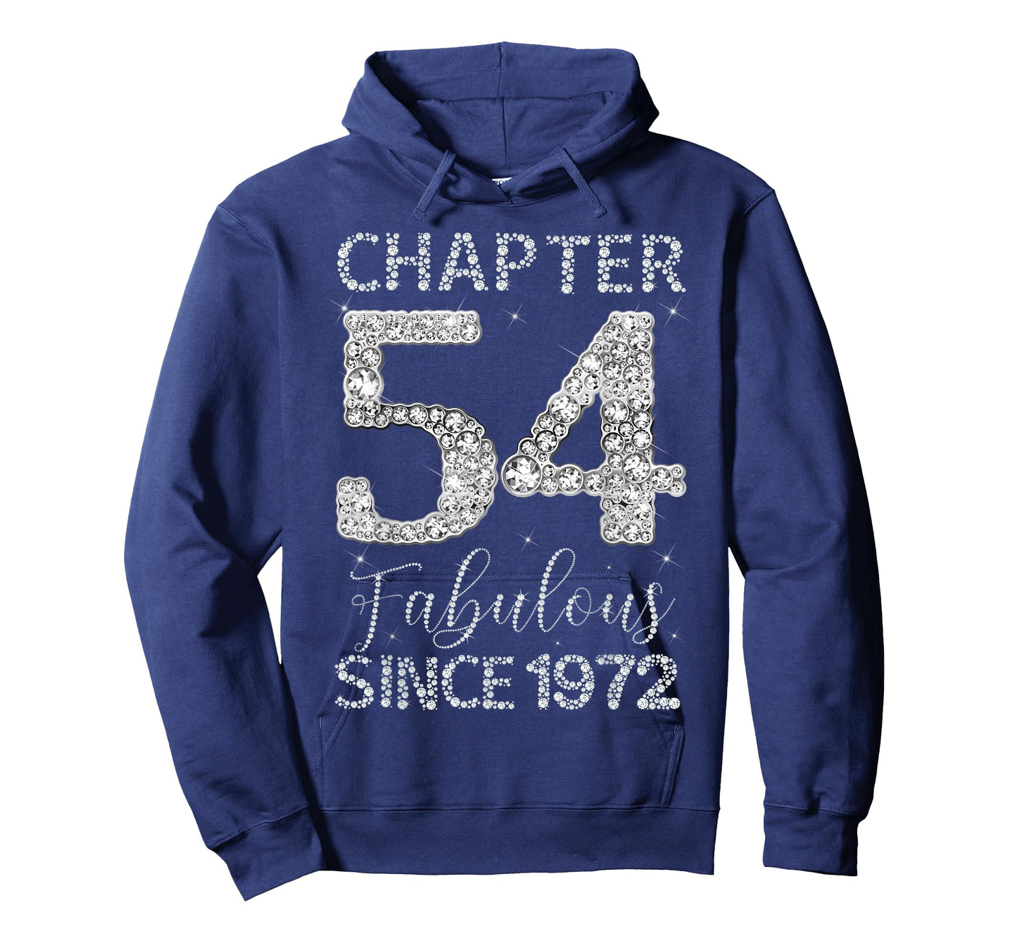 Chapter 54 Fabulous Since 1972 Happy 54th Birthday Girl Lady T-Shirt