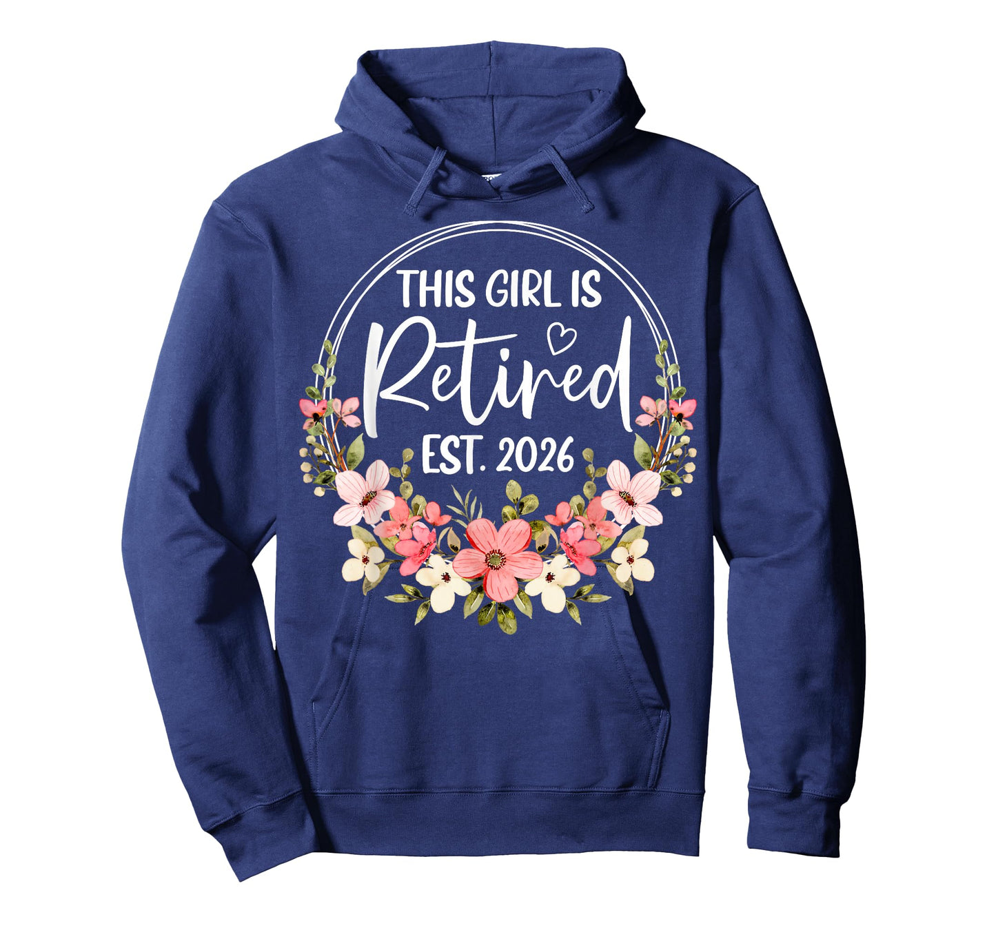 This Girl is Retired Est. 2026 Floral Retirement Women T-Shirt