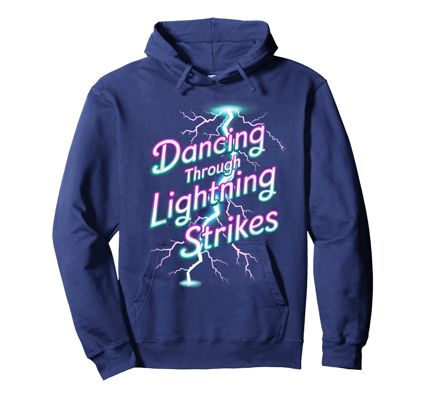 Dancing Through The Lightning Strike Dancer Motivational T-Shirt
