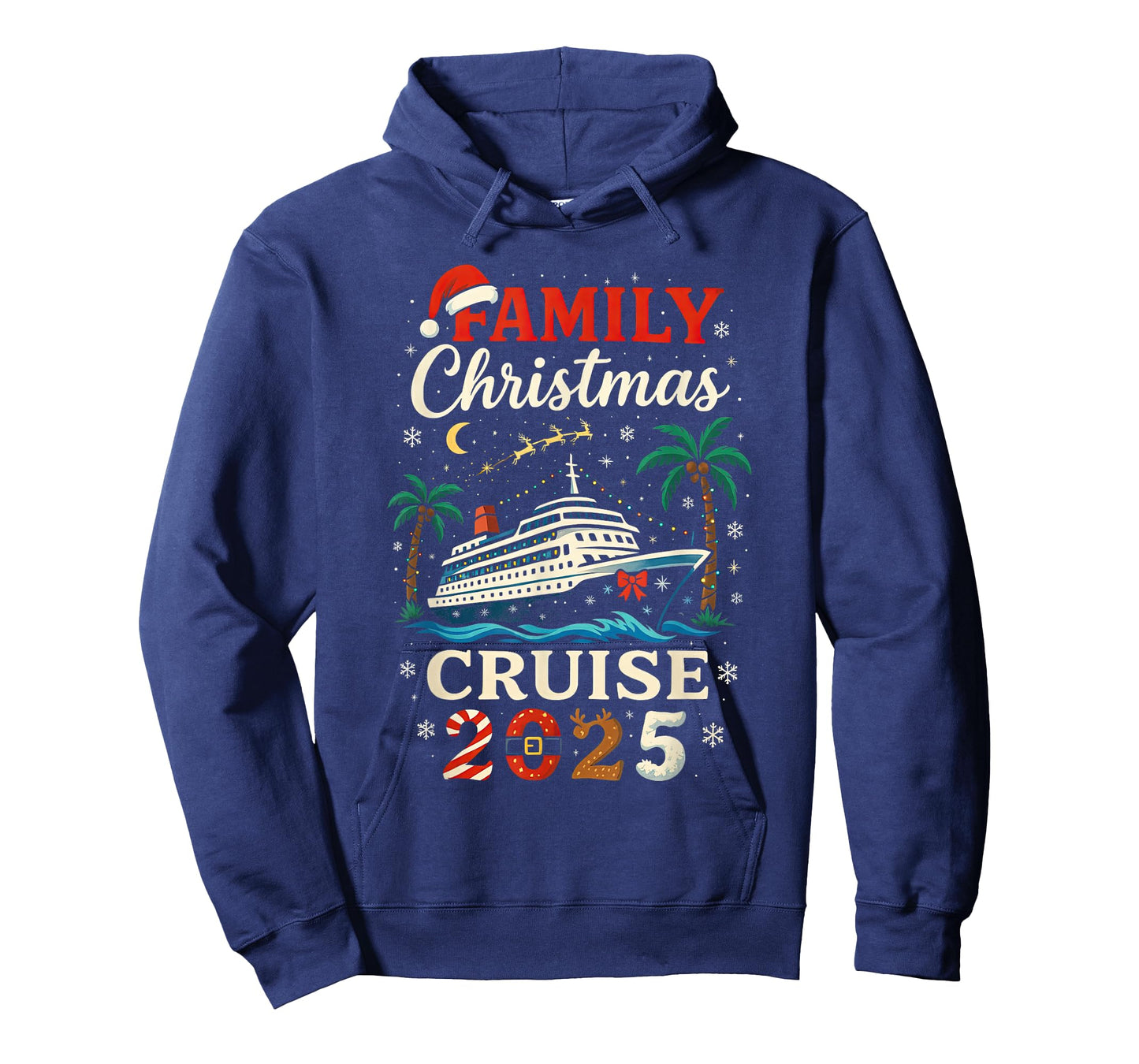 Family Christmas Cruise 2025 Design Boys Girls Kids Adults T-Shirt