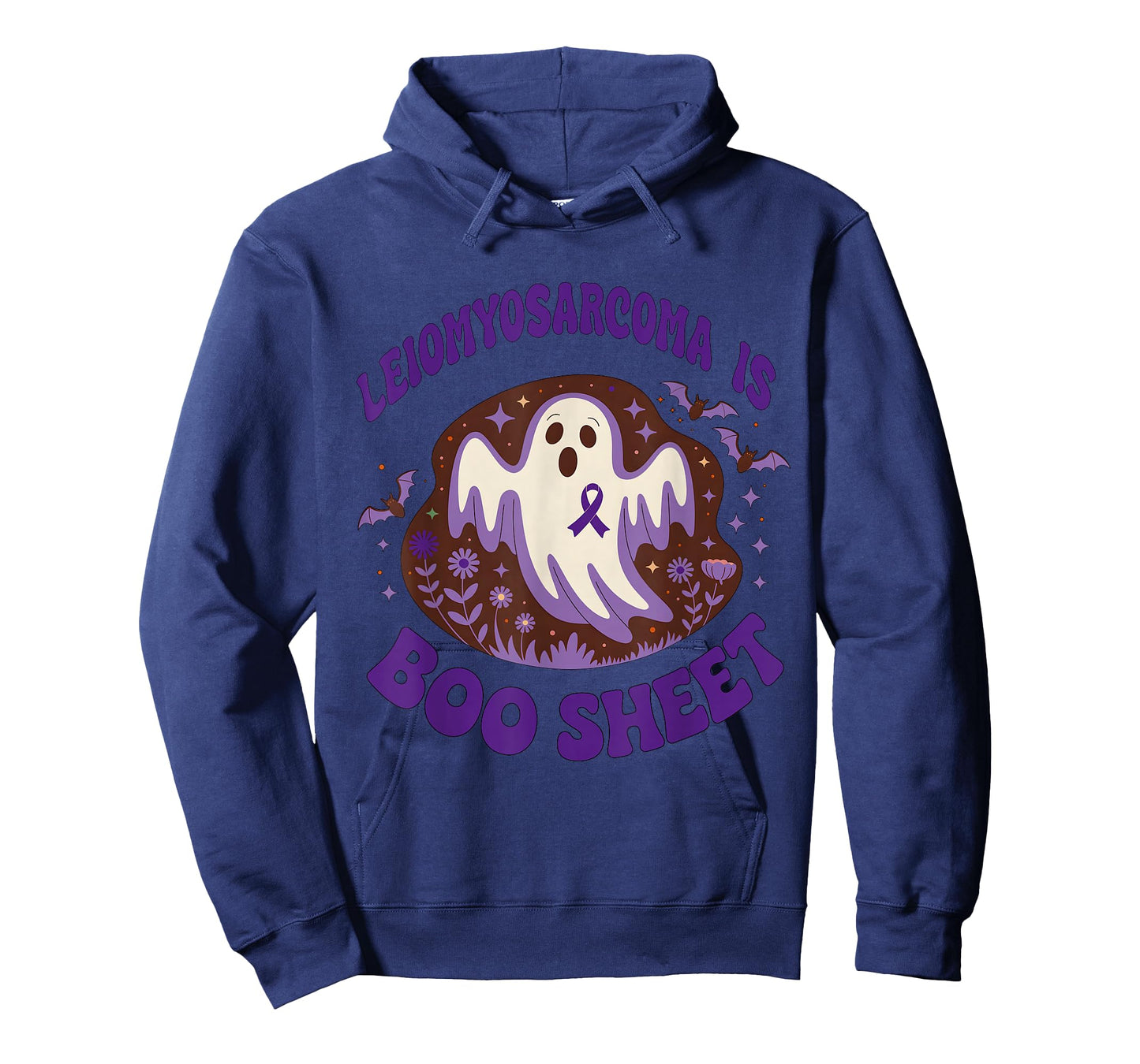 Leiomyosarcoma Awareness Boo Sheet Funny Ghost Halloween T-Shirt