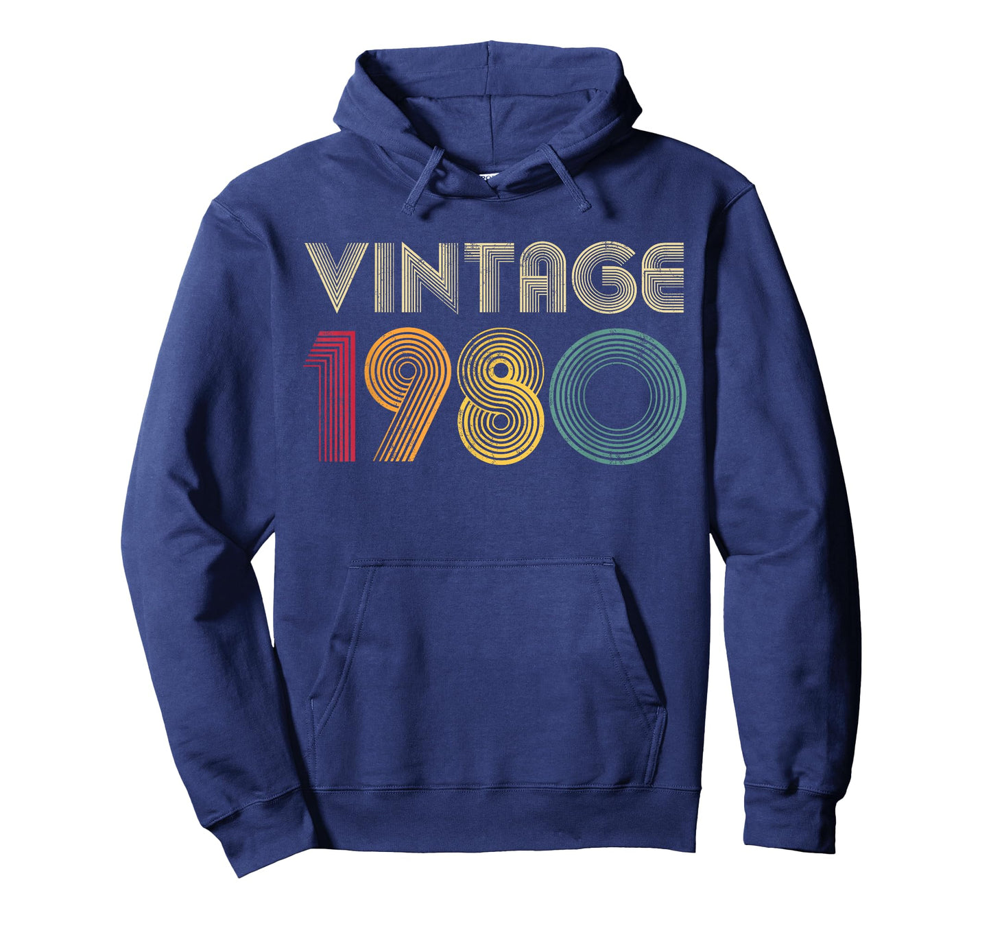 Vintage 1980 46th Birthday 46 Years Old Retro Men Women T-Shirt
