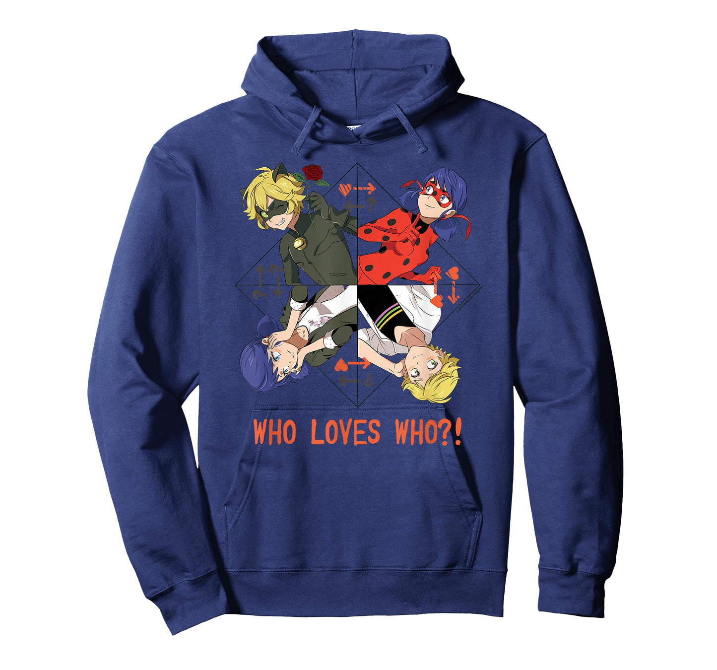 Miraculous Who Loves Who Marinette Adrien T-Shirt