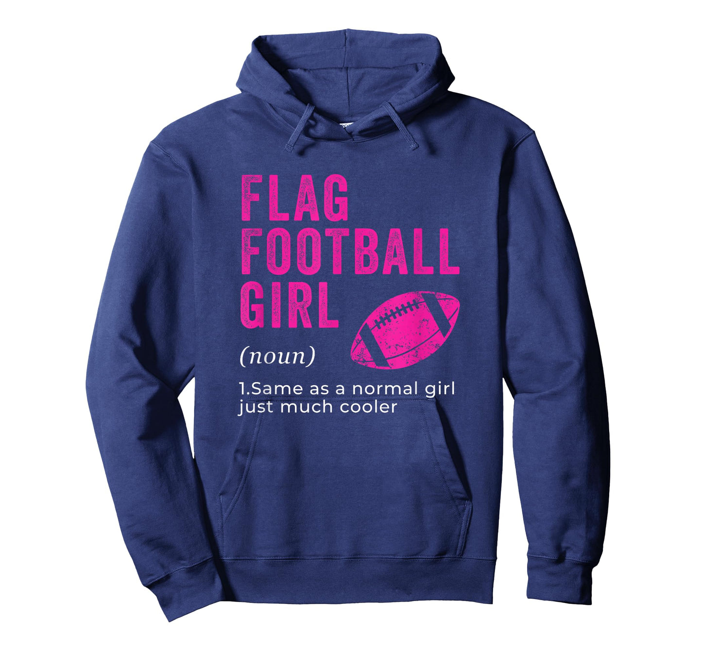 Flag Football Girls Sport Game Girl Women Players Outfit T-Shirt