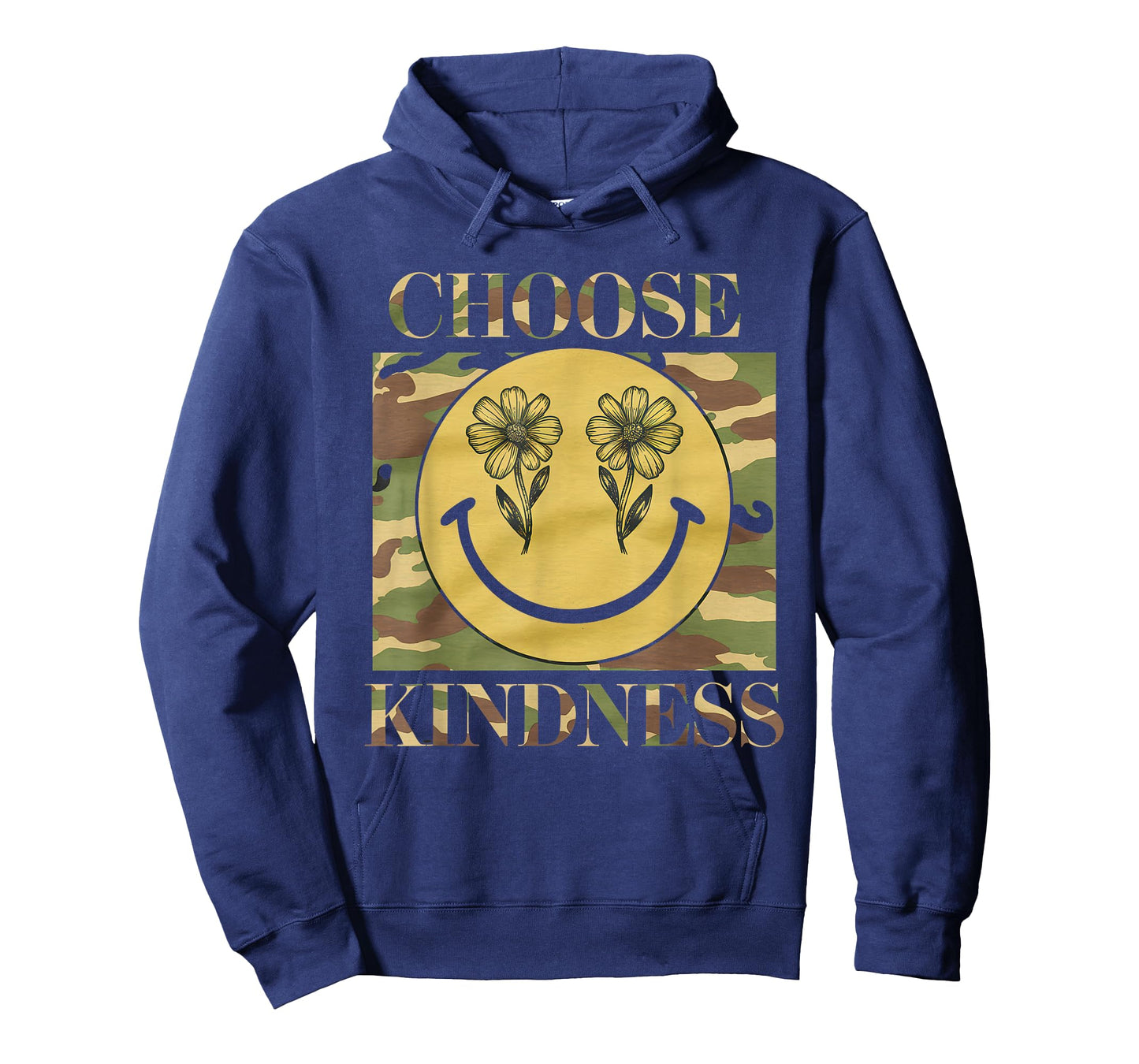 Choose Kindness Tshirt Retro Camo Camouflage Kind Kids Boys T-Shirt