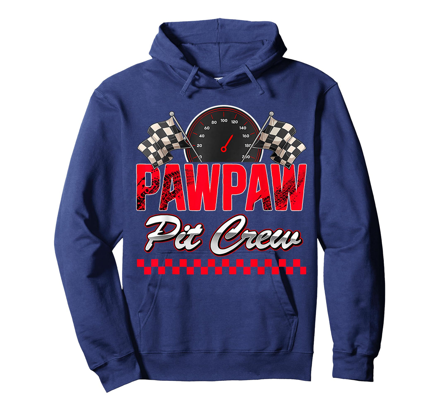 Pawpaw Pit Crew Race Car Birthday Boy Racing Family T-Shirt