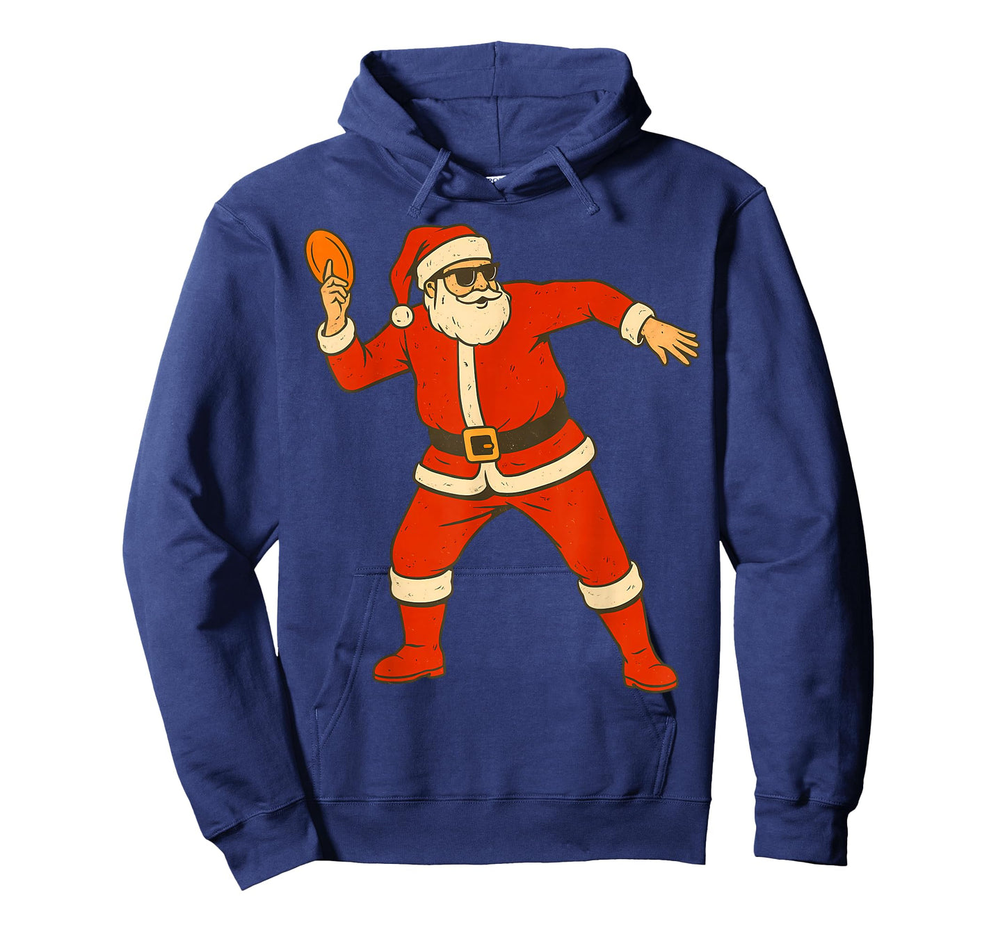 Christmas Disc Golf Vintage Funny Santa Xmas T-Shirt