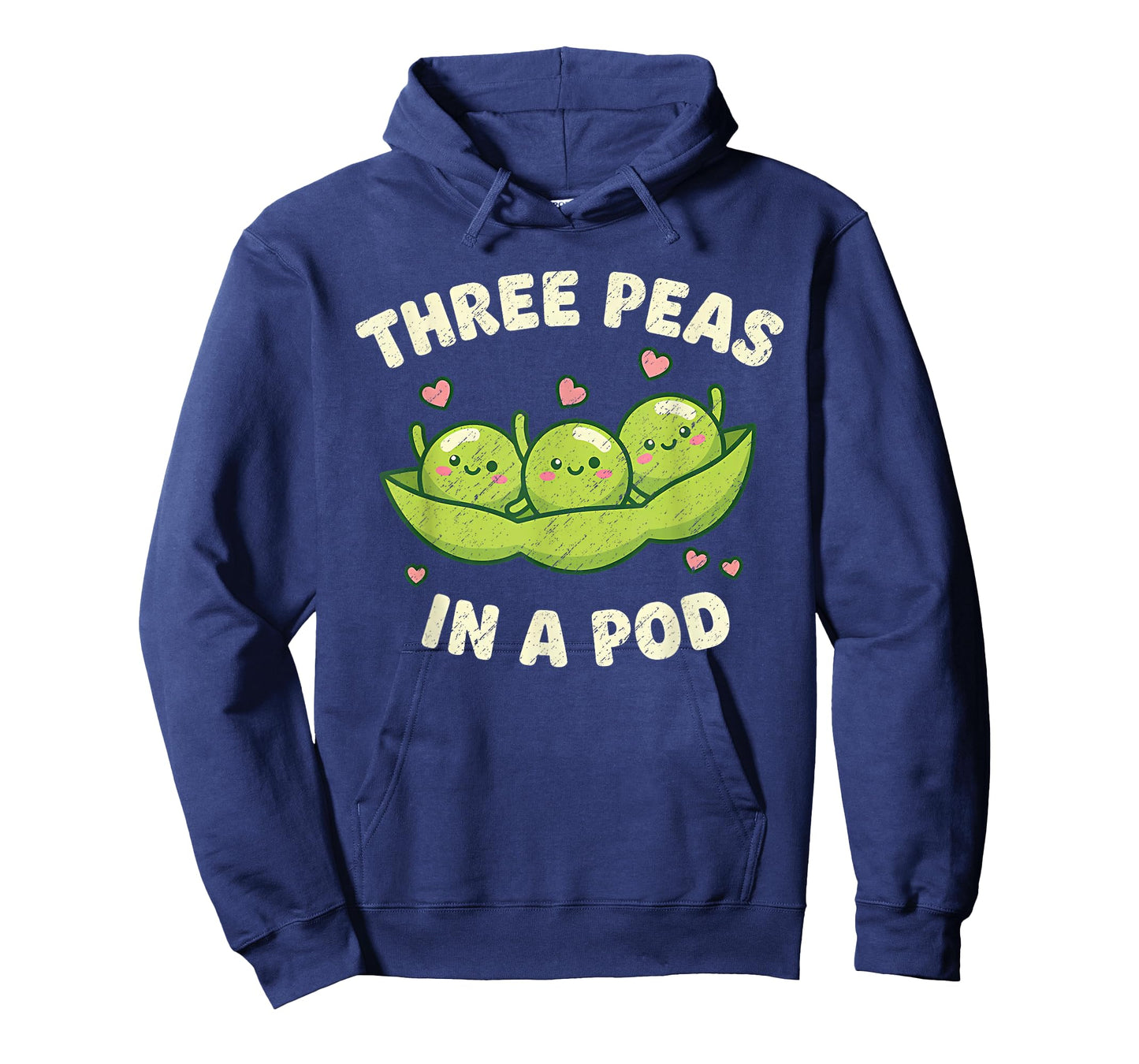 Funny Three Peas in A Pod Cute Kawaii T-Shirt