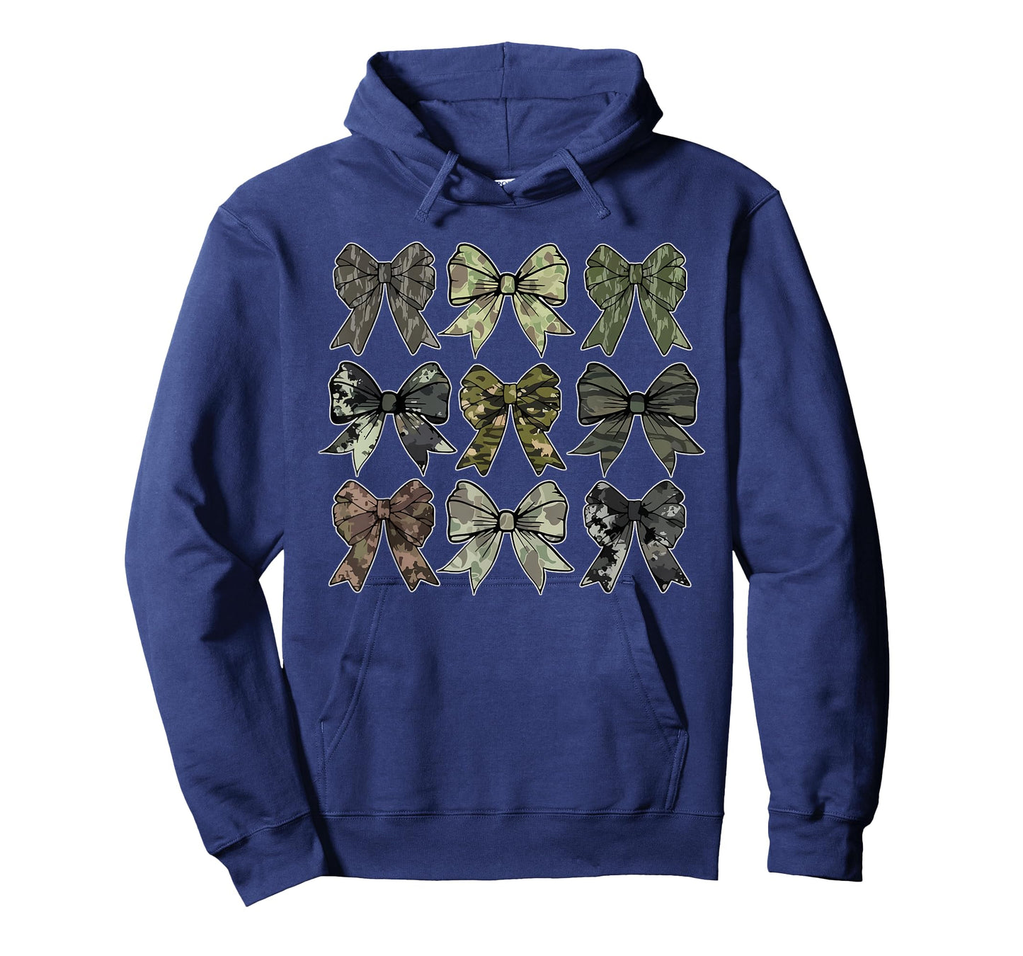 Camouflage Old Camo Bow Camo Coquette Bow Hunting Women Girl T-Shirt