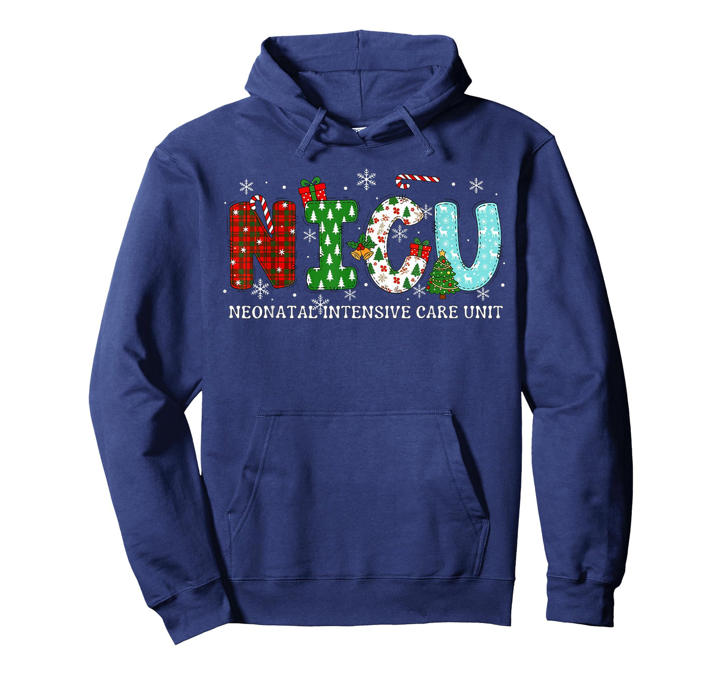 NICU Nurse Christmas Neonatal Intensive Care Unit Nursing T-Shirt