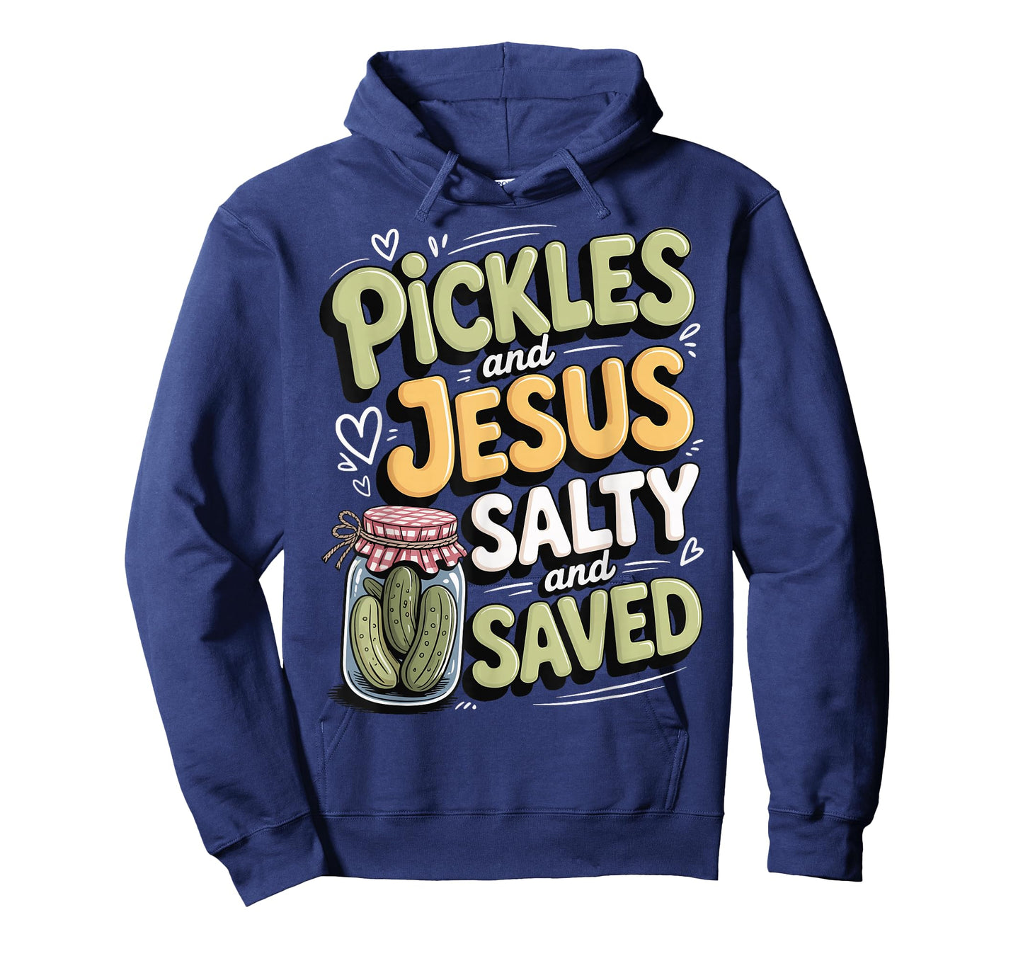 Pickles and Jesus Salty and Saved T-Shirt