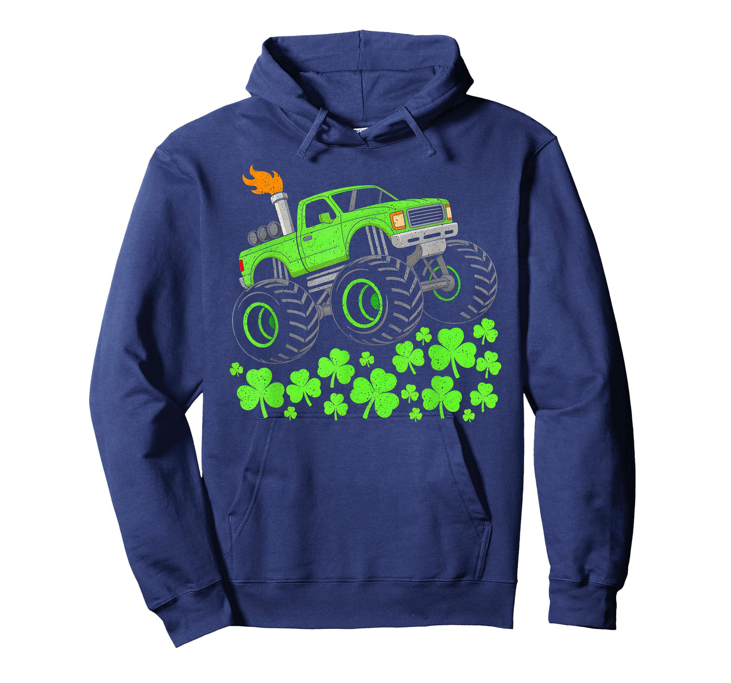 St Patricks Day Monster Truck Saint Paddys Boys Kids Toddler T-Shirt