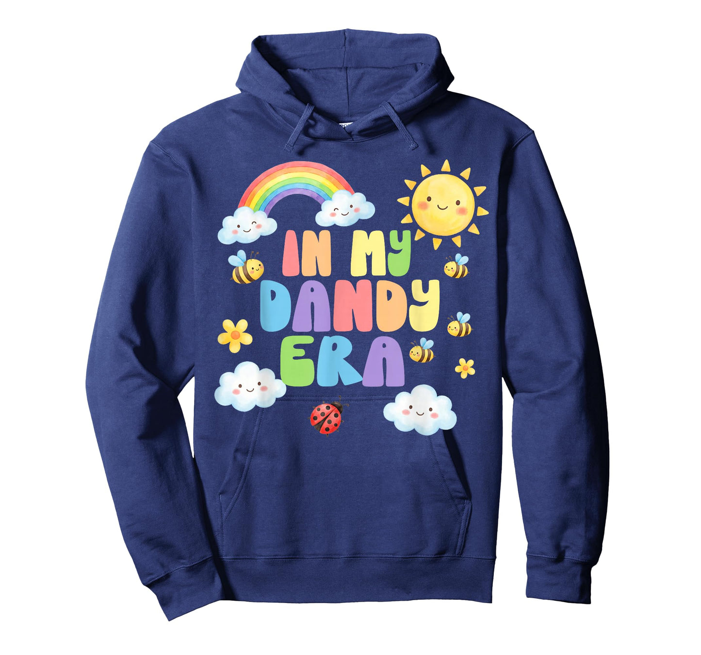 in My Dandy Era Funny Kids Cute Rainbow Teacher Kid Costume T-Shirt