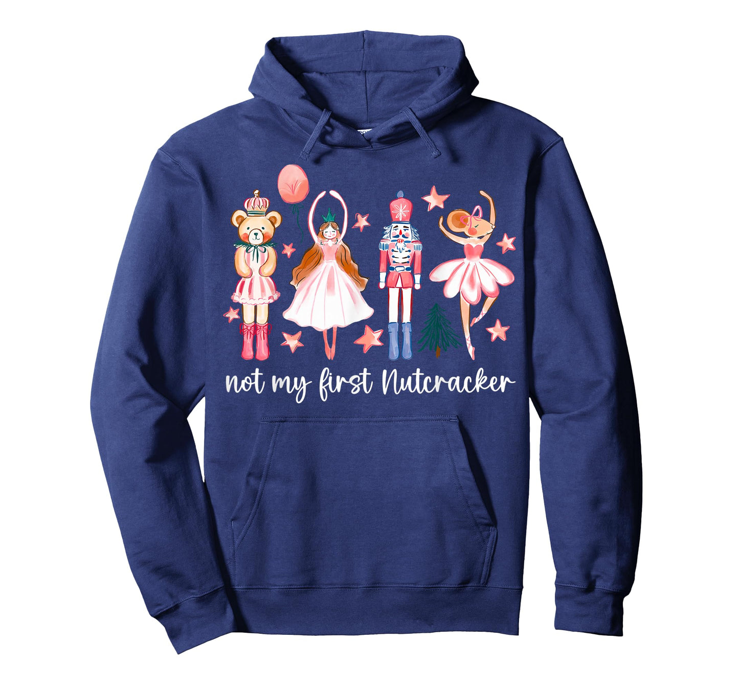 Not My First Nutcracker Ballet Sugar Fairy Plum Funny Xmas T-Shirt