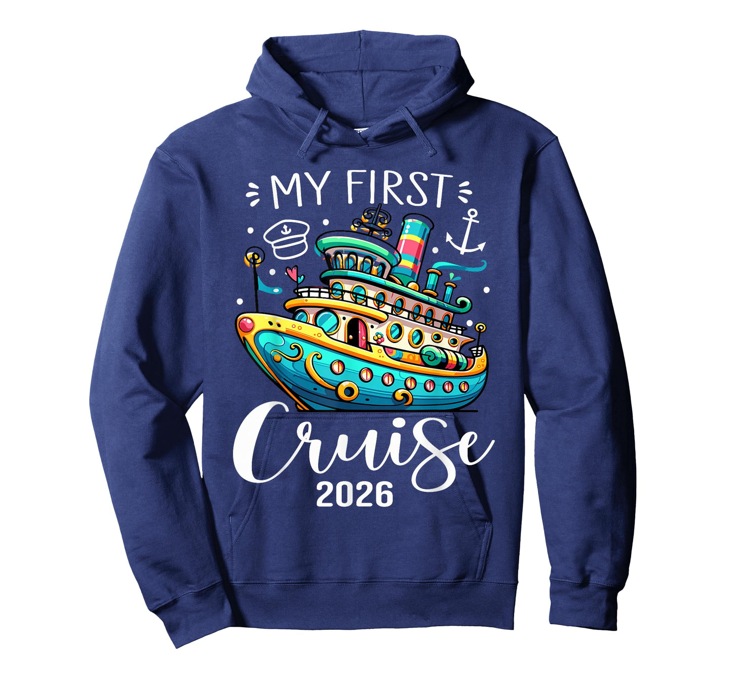 My First Cruise 2026 Cute Family Kids Cruising Vacation T-Shirt