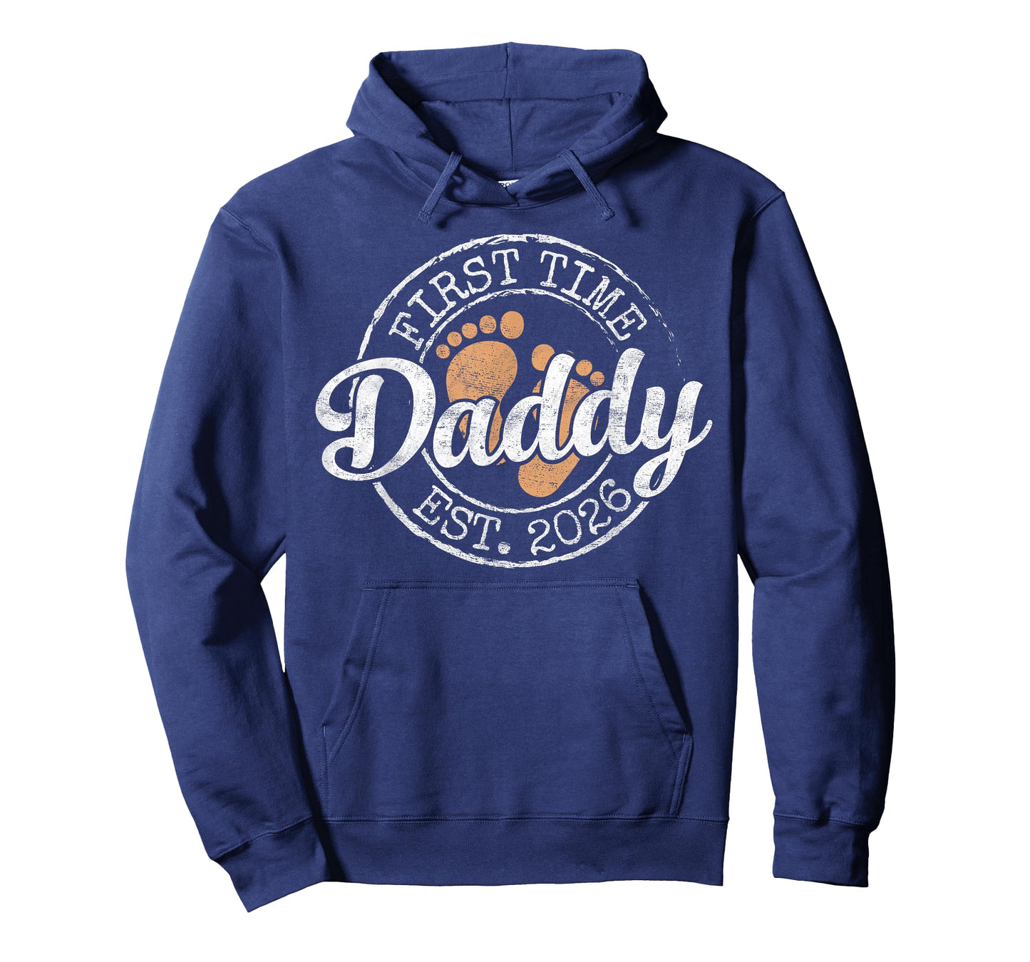 First Time Daddy Est 2026 Stamp Soon Promoted to Dad T-Shirt