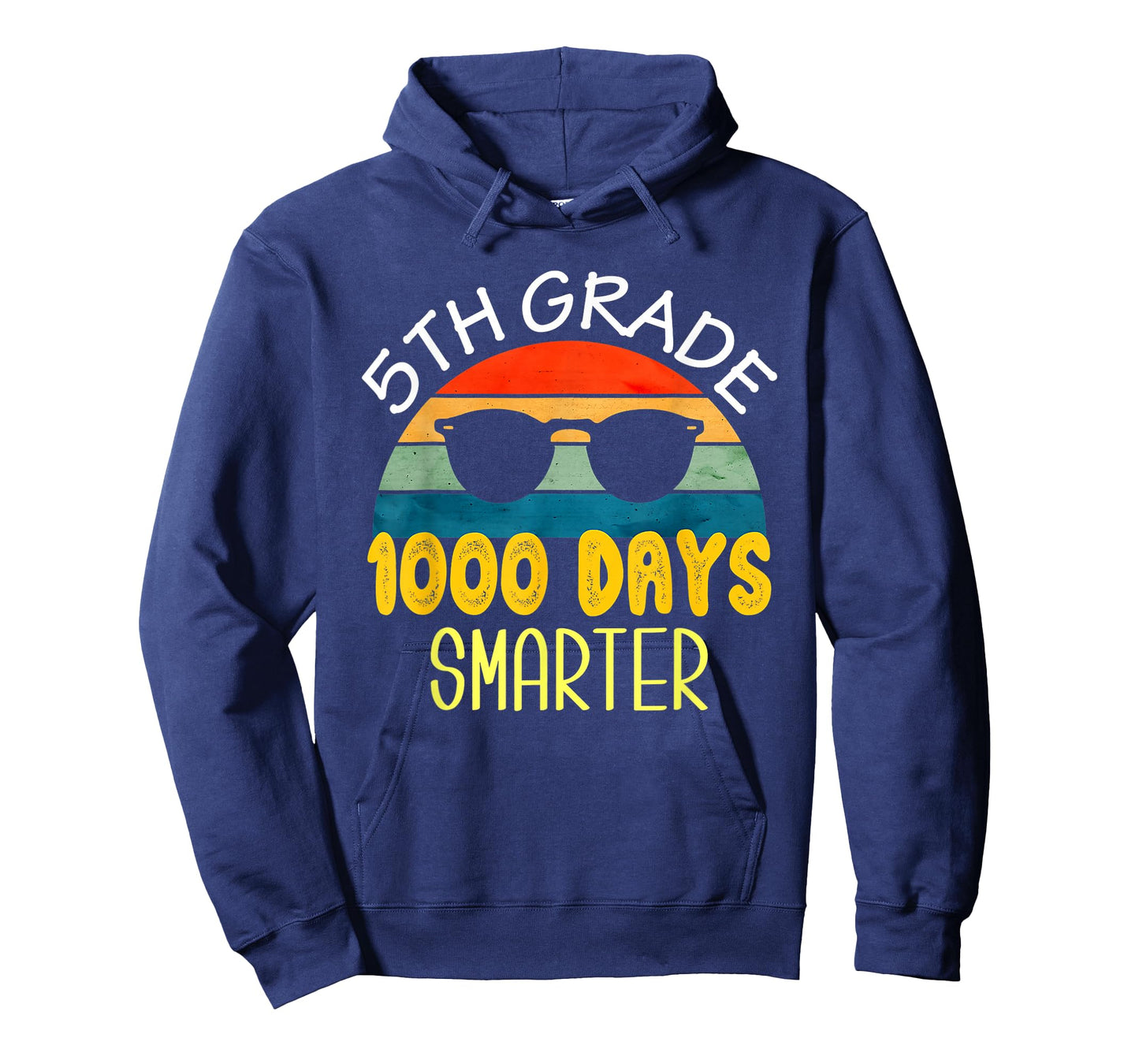 1000 Days Smarter Fifth 5th Grade Teacher Student 100th Day T-Shirt
