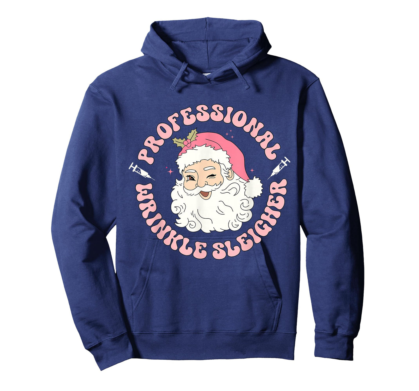Professional Wrinkle Sleigher Botox Injector Nurse Christmas T-Shirt