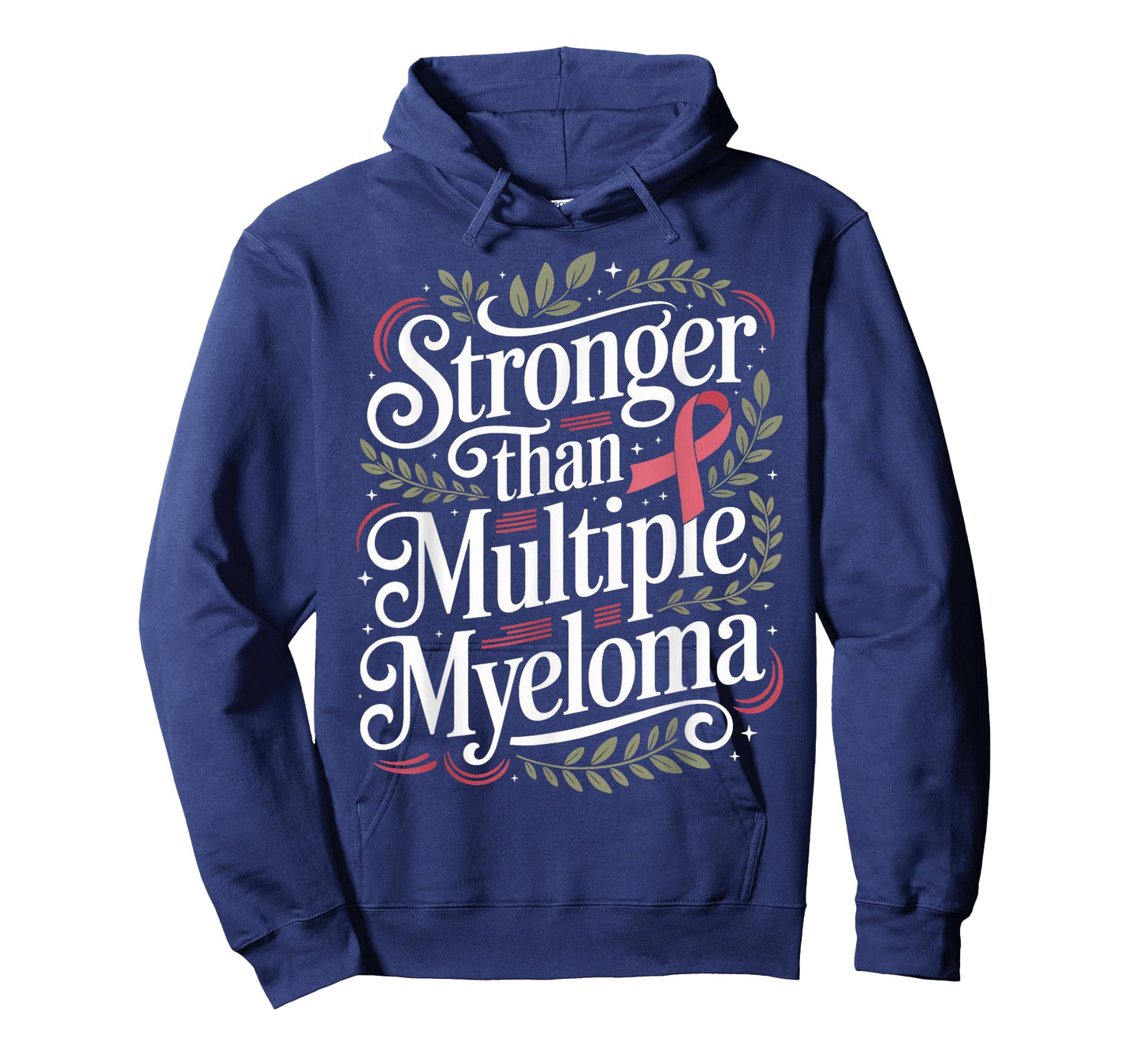 Stronger Than Myeloma Cancer Awareness Multiple Myeloma T-Shirt