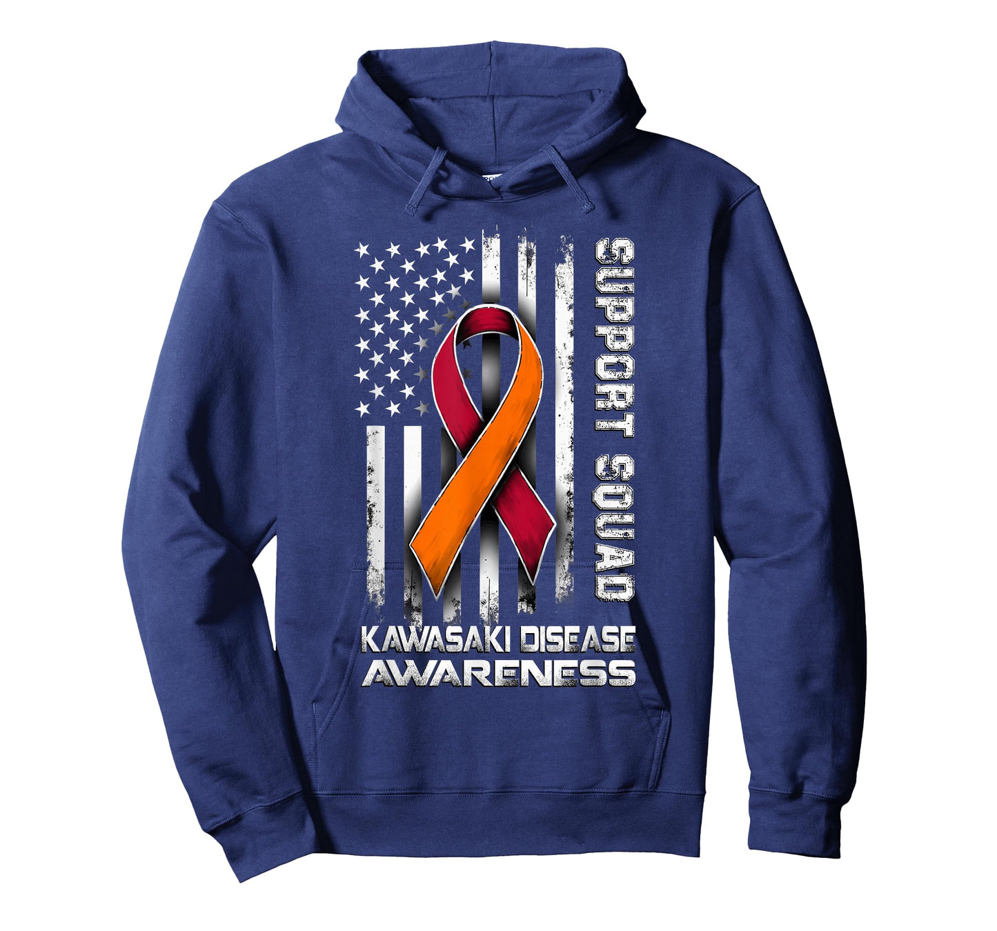 Retro Support Squad Kawasaki Disease Awareness T-Shirt
