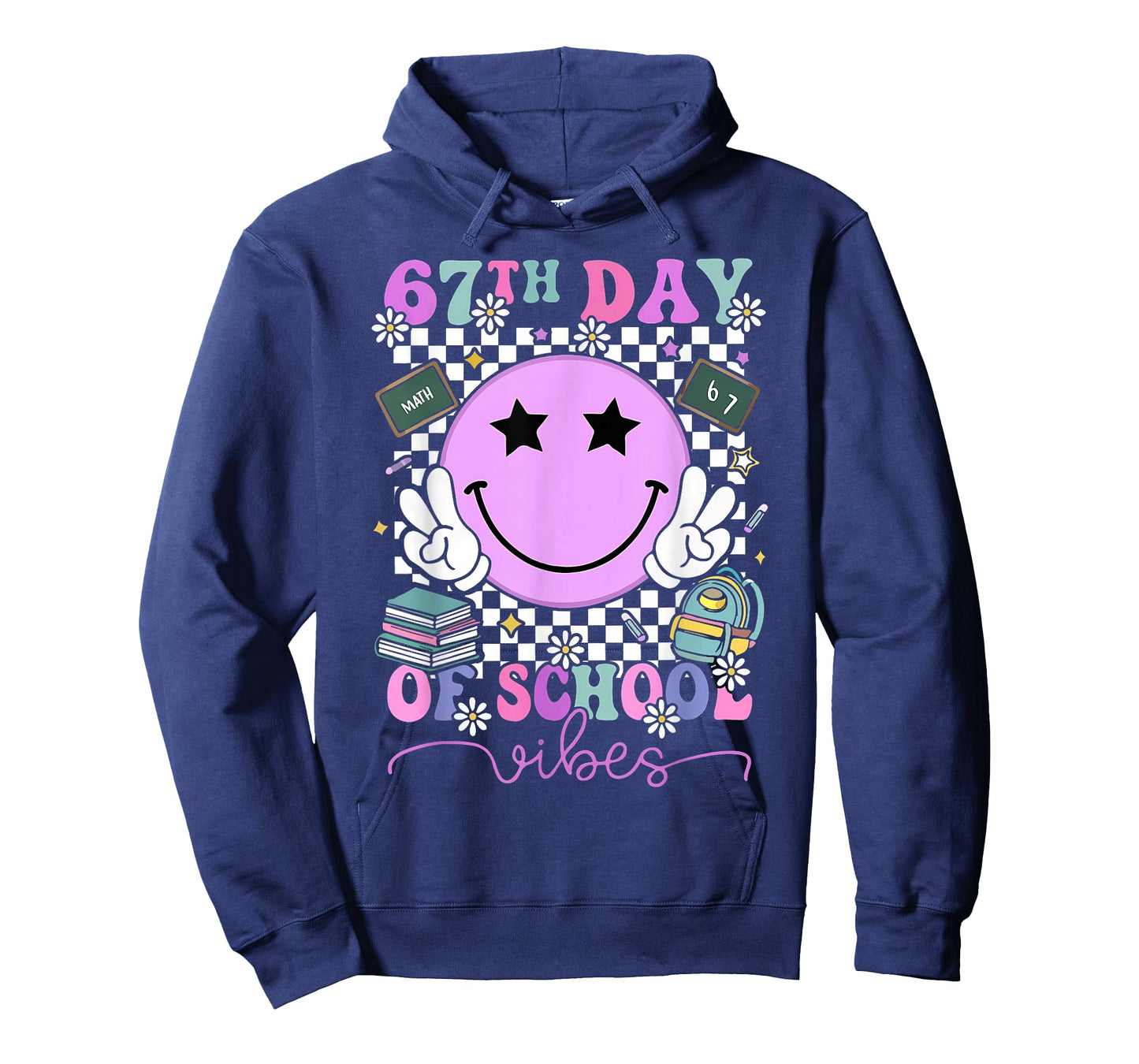 67th Days of School Funny Viral 6 7 Six Seven Meme T-Shirt