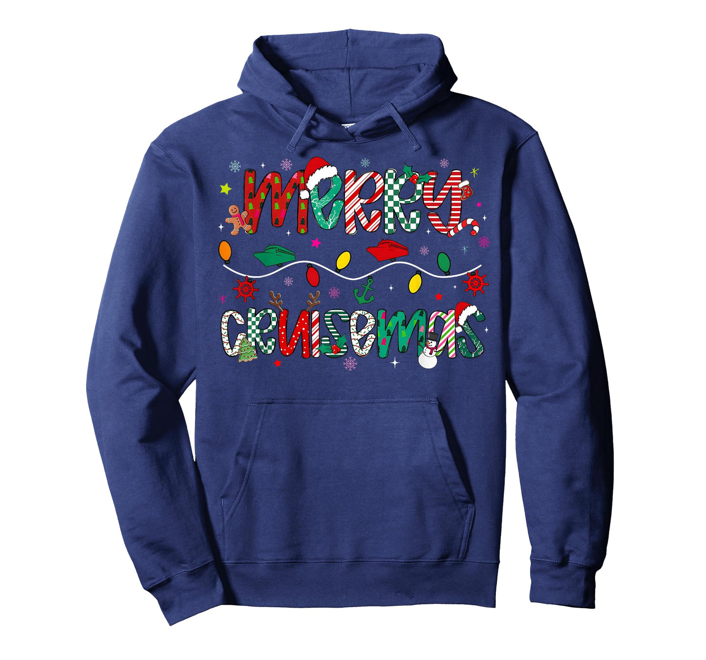 Funny Cruise Lover Merry Cruisemas Christmas Family Cruisin T-Shirt