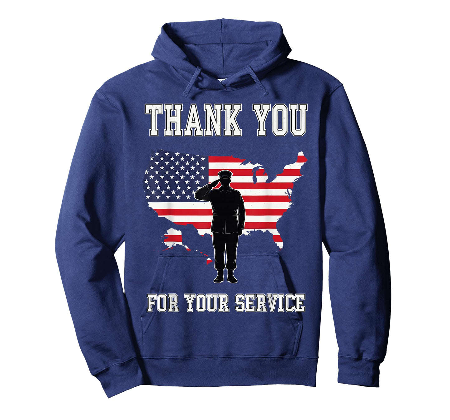 Thank You Veterans Shirt, American Flag Salute T-Shirt