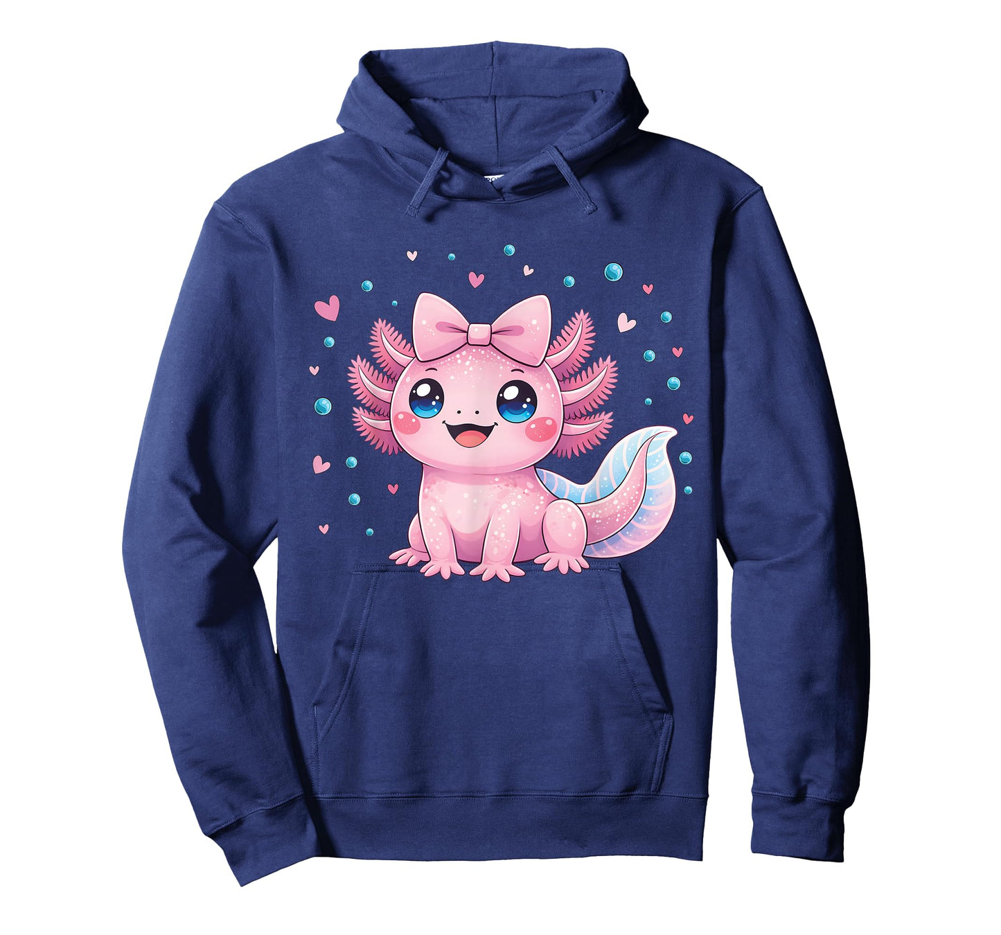 Kawaii Cute Axolotl Coquette Bow Women Girls Kids Axolotls T-Shirt