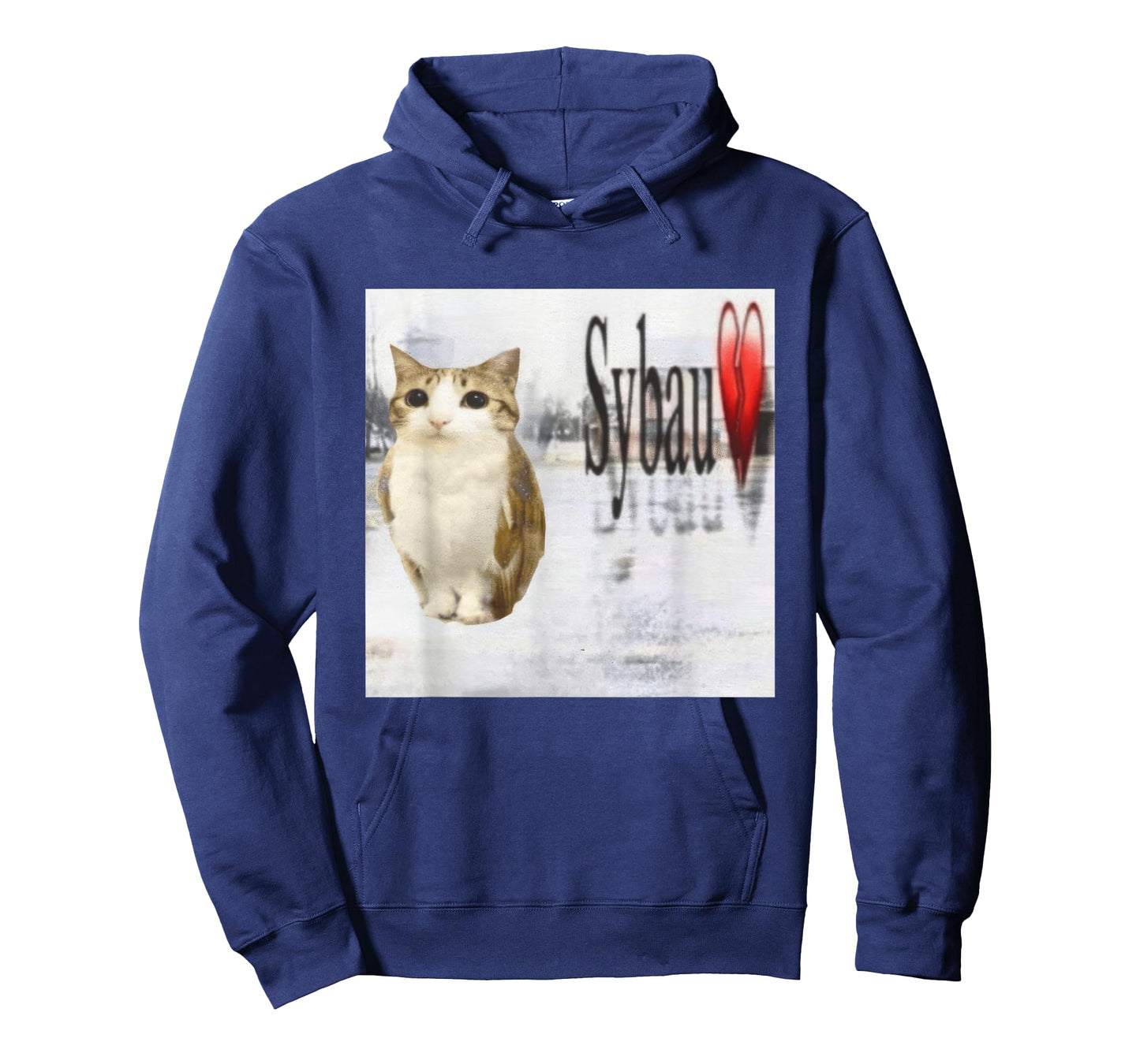 Meowl SYBAU Meme Funny Cat-Owl Brainrot Silly Cursed Cat T-Shirt